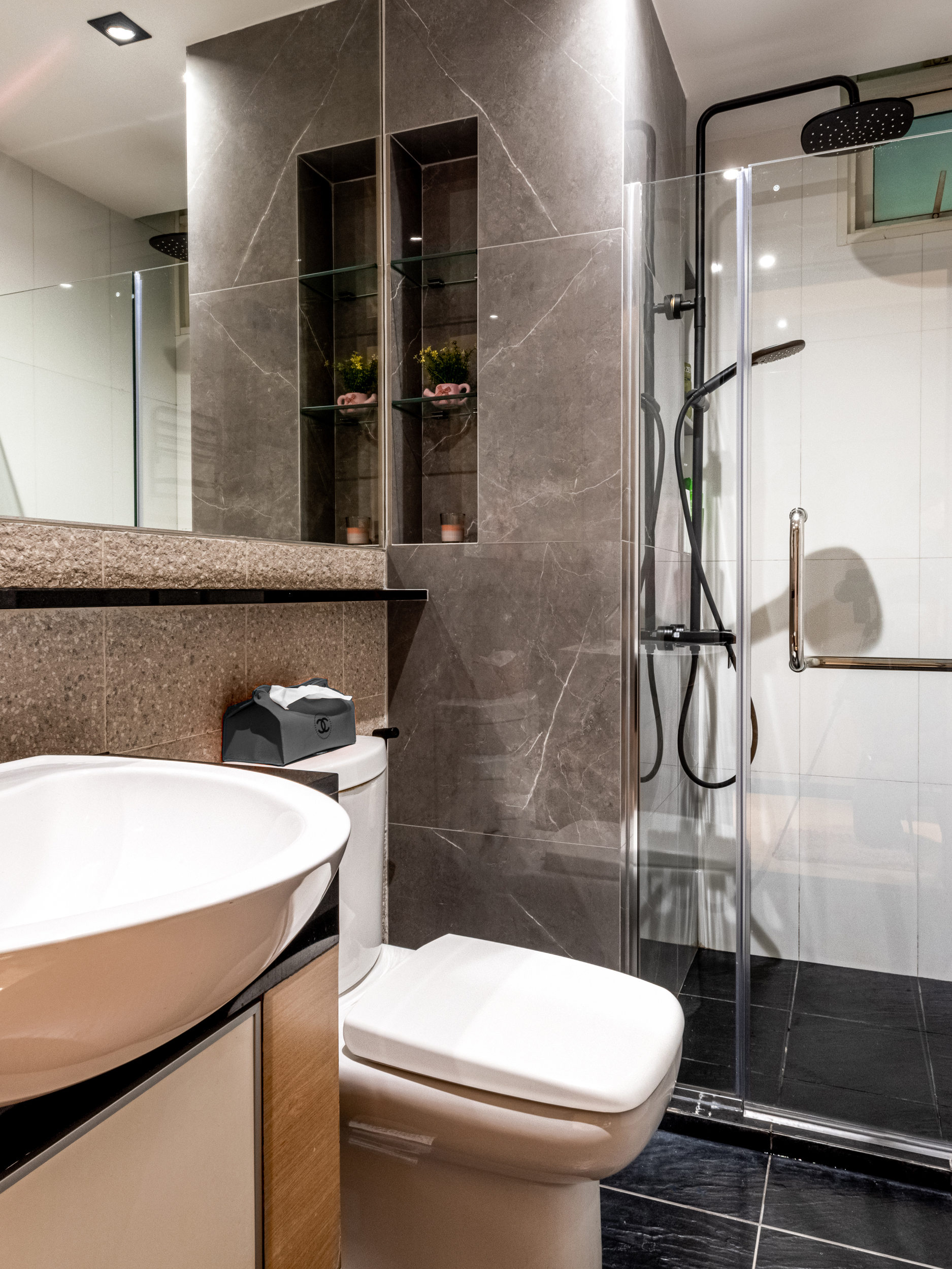 Contemporary, Modern Design - Bathroom - Condominium - Design by U-Home Interior Design Pte Ltd