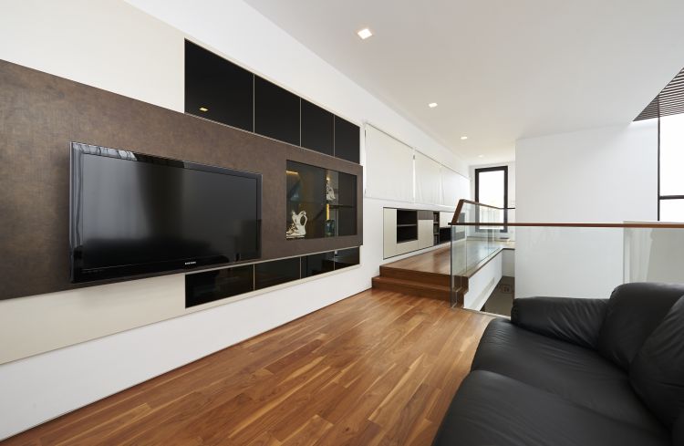 Contemporary, Modern, Scandinavian Design - Entertainment Room - Landed House - Design by U-Home Interior Design Pte Ltd