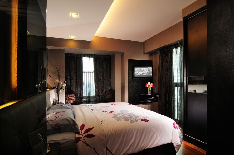 Contemporary, Retro, Resort Design - Bedroom - HDB 5 Room - Design by U-Home Interior Design Pte Ltd
