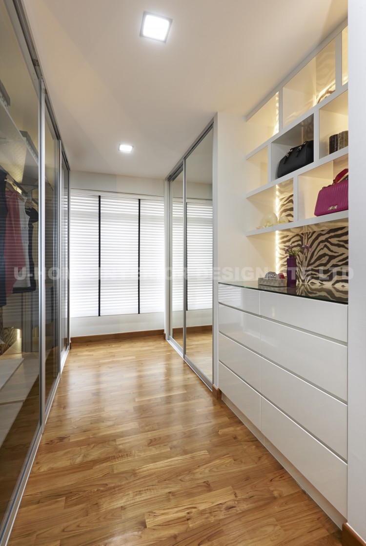 Contemporary, Modern Design - Bedroom - HDB 4 Room - Design by U-Home Interior Design Pte Ltd