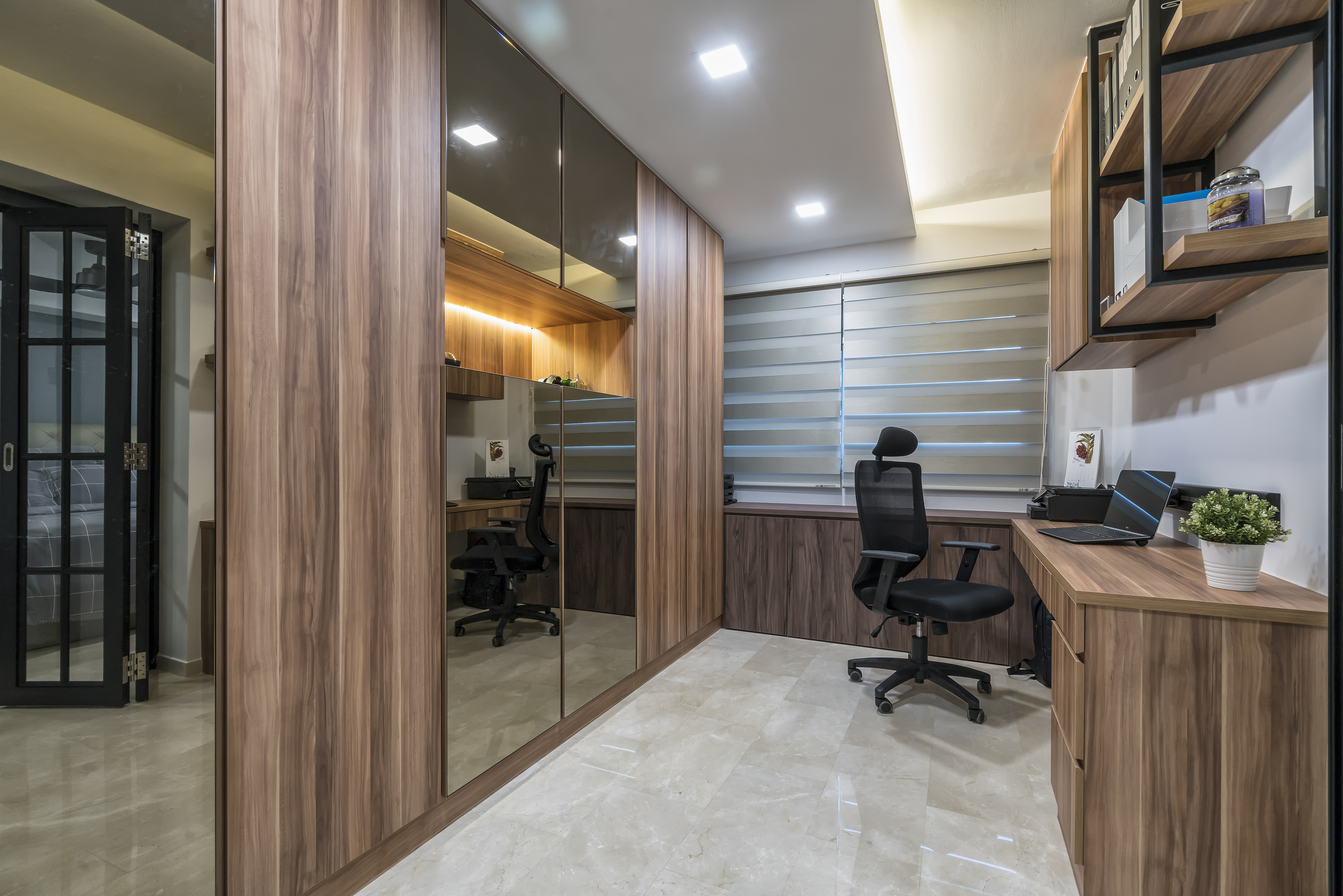 Scandinavian Design - Study Room - HDB 5 Room - Design by U-Home Interior Design Pte Ltd