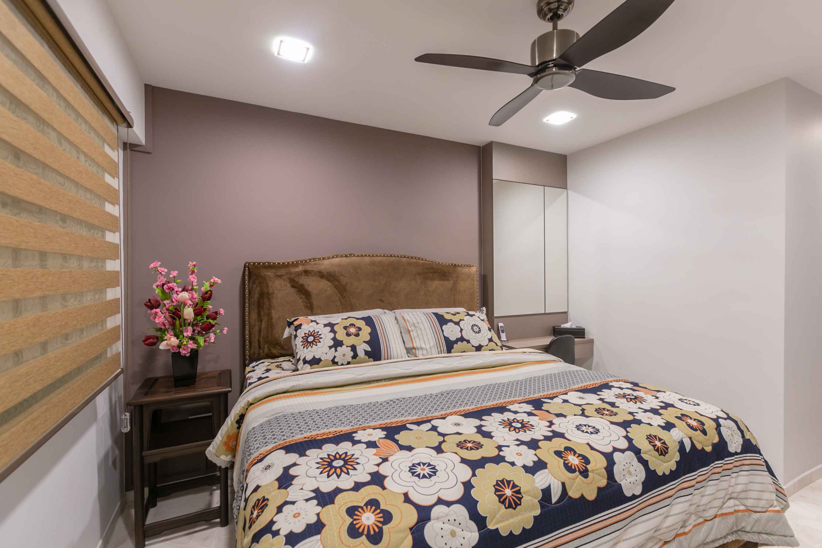 Contemporary, Modern Design - Bedroom - HDB 4 Room - Design by U-Home Interior Design Pte Ltd