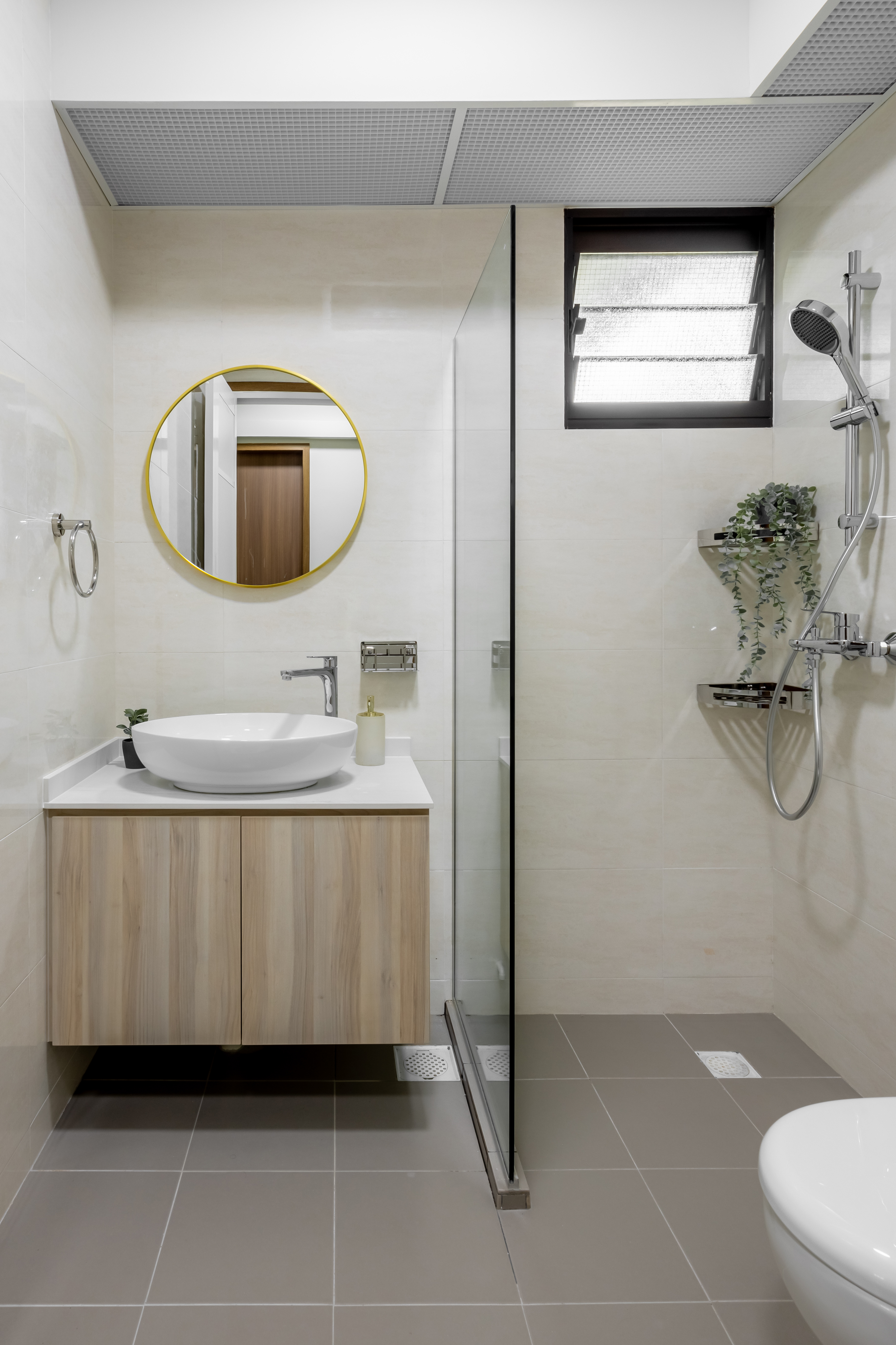 Minimalist, Modern Design - Bathroom - HDB 4 Room - Design by U-Home Interior Design Pte Ltd