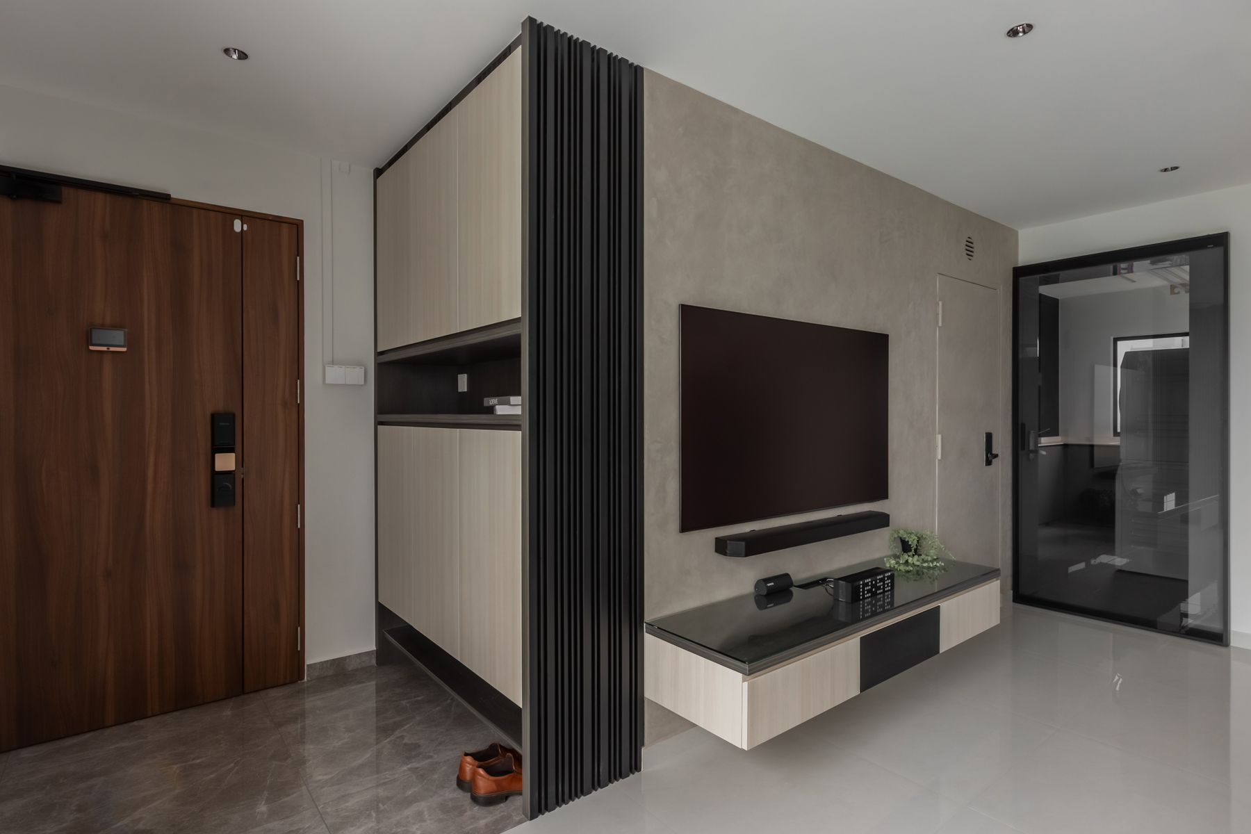 Contemporary, Minimalist, Modern Design - Living Room - HDB 5 Room - Design by U-Home Interior Design Pte Ltd