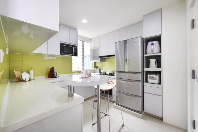 Contemporary, Modern Design - Kitchen - Condominium - Design by U-Home Interior Design Pte Ltd