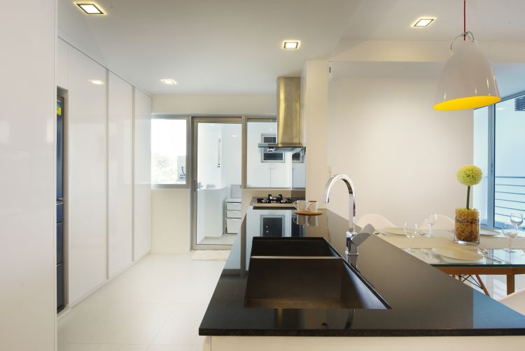 Contemporary, Modern, Scandinavian Design - Kitchen - Condominium - Design by U-Home Interior Design Pte Ltd