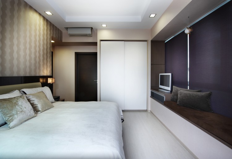 Contemporary, Modern Design - Bedroom - Condominium - Design by U-Home Interior Design Pte Ltd