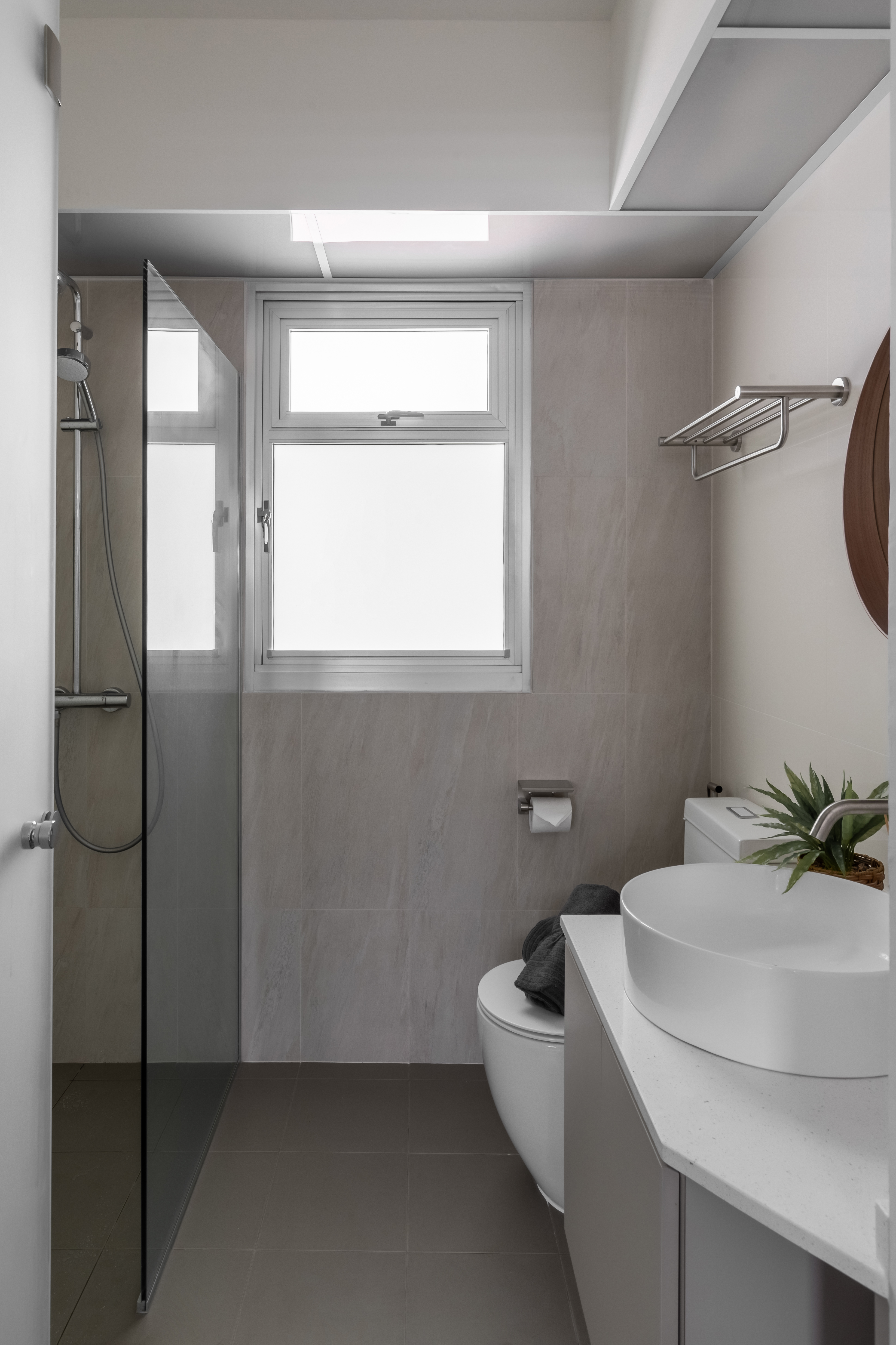 Minimalist, Modern Design - Bathroom - HDB 4 Room - Design by U-Home Interior Design Pte Ltd