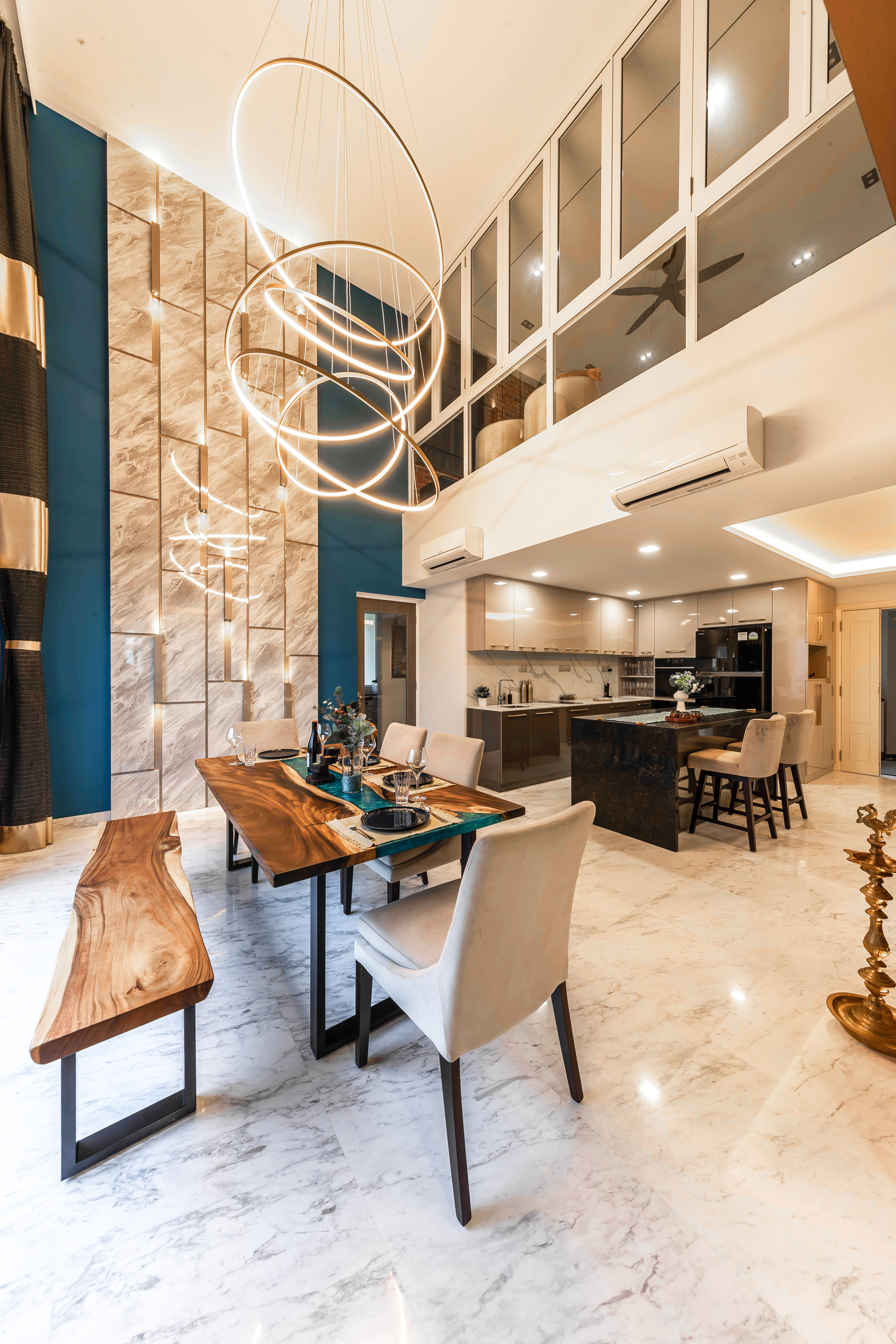 Modern Design - Dining Room - Condominium - Design by U-Home Interior Design Pte Ltd