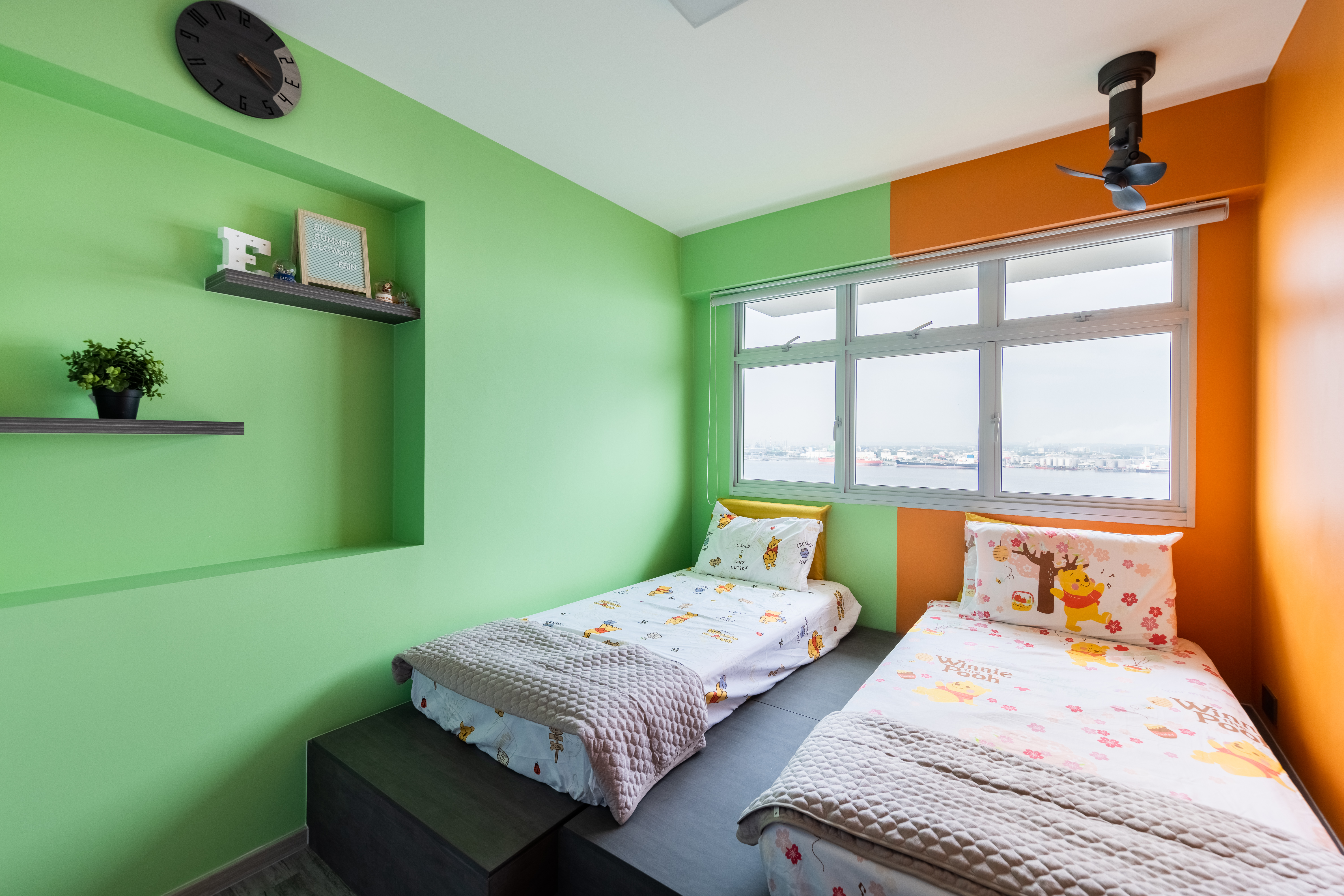 Mediterranean, Modern Design - Bedroom - HDB 5 Room - Design by U-Home Interior Design Pte Ltd