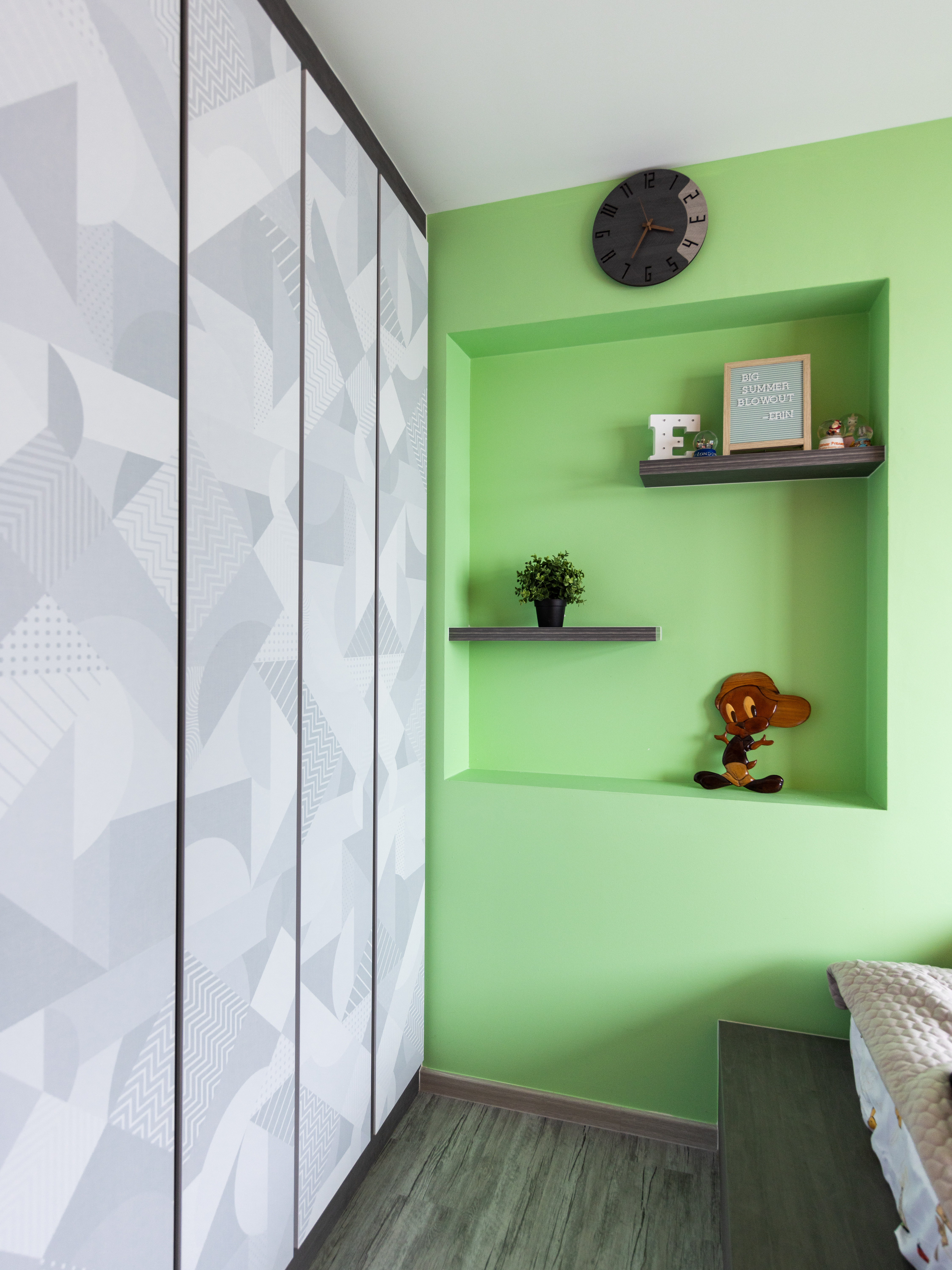 Mediterranean, Modern Design - Bedroom - HDB 5 Room - Design by U-Home Interior Design Pte Ltd