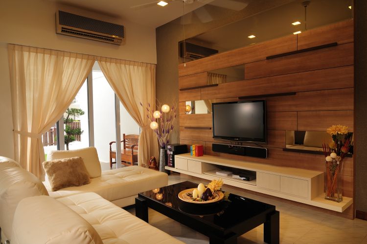 Resort, Tropical Design - Living Room - Landed House - Design by U-Home Interior Design Pte Ltd