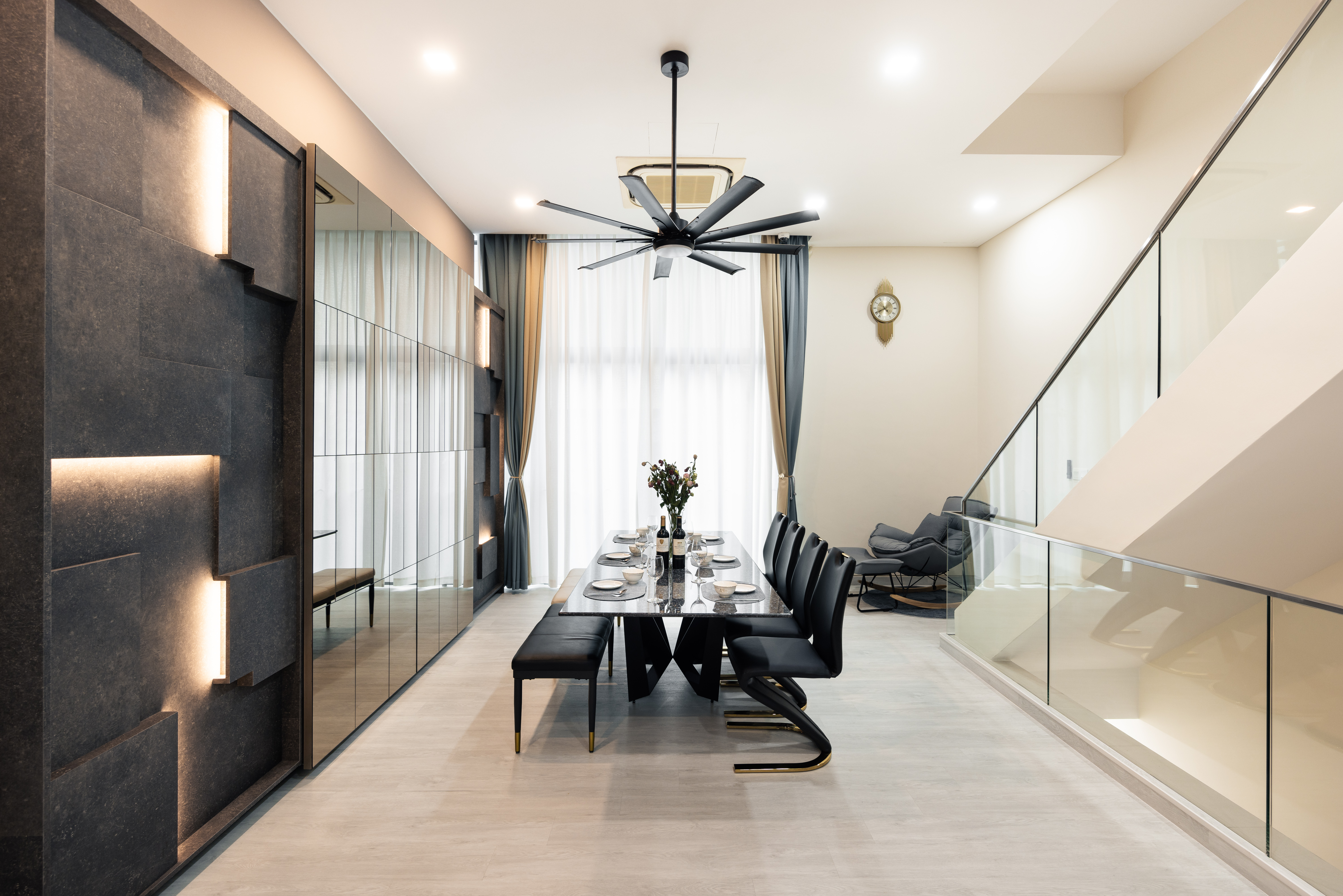 Contemporary Design - Living Room - Landed House - Design by U-Home Interior Design Pte Ltd