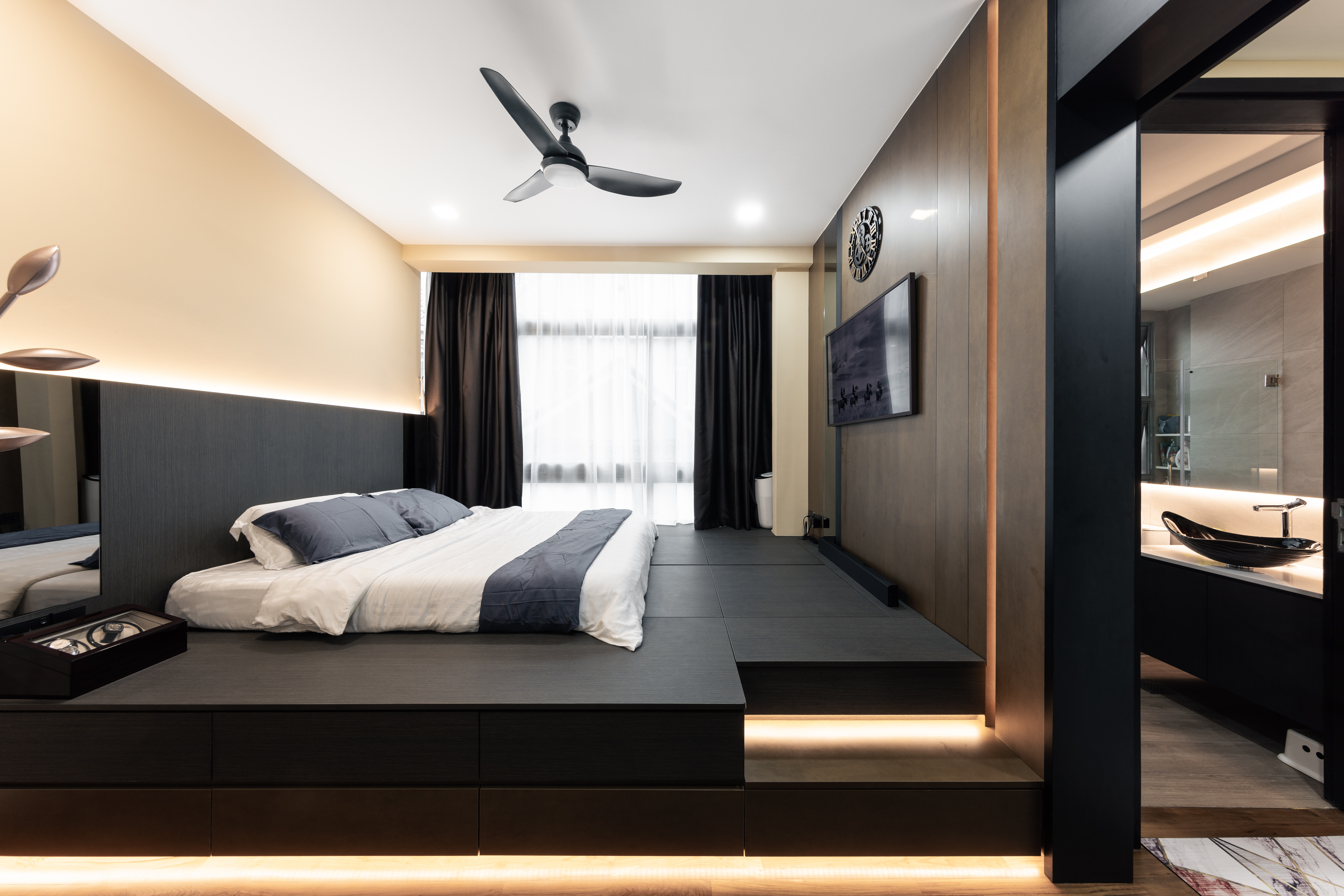 Contemporary Design - Bedroom - Landed House - Design by U-Home Interior Design Pte Ltd