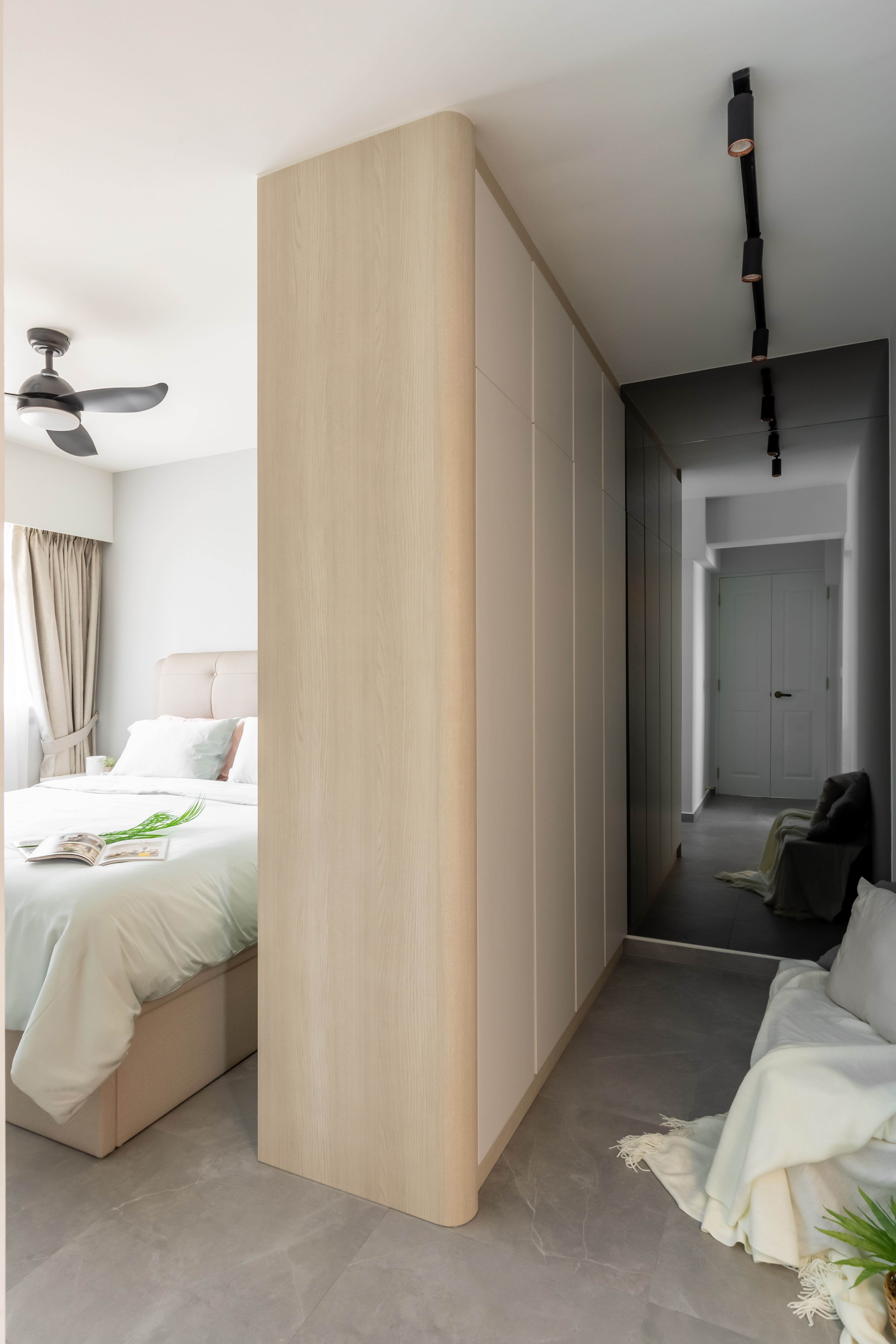 Contemporary, Minimalist, Scandinavian Design - Bedroom - HDB 4 Room - Design by U-Home Interior Design Pte Ltd