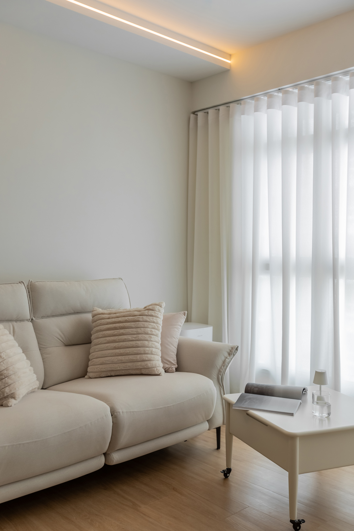 Minimalist, Modern, Scandinavian Design - Living Room - HDB 4 Room - Design by U-Home Interior Design Pte Ltd