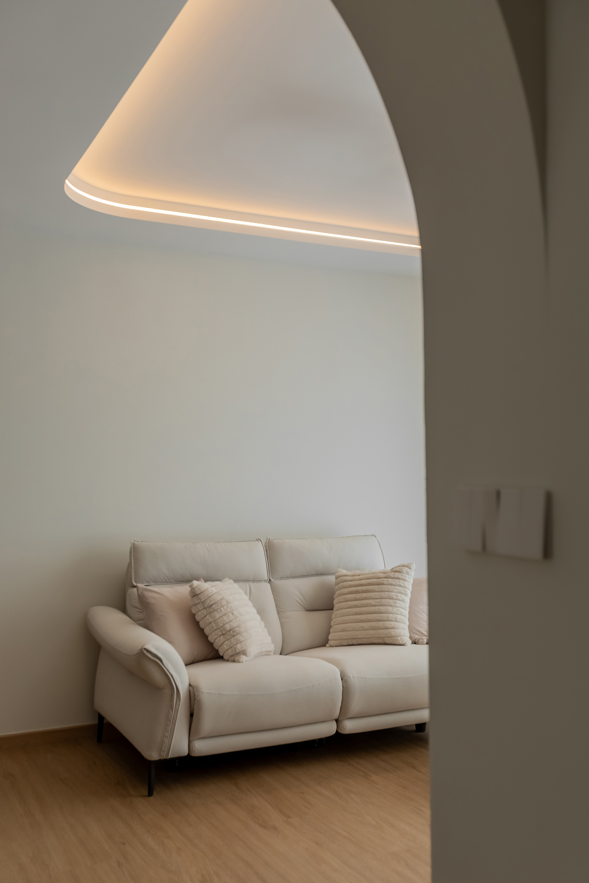 Minimalist, Modern, Scandinavian Design - Living Room - HDB 4 Room - Design by U-Home Interior Design Pte Ltd