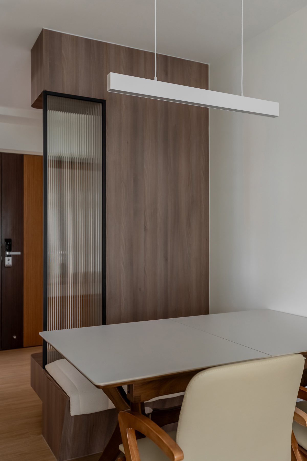 Minimalist, Modern, Scandinavian Design - Dining Room - HDB 4 Room - Design by U-Home Interior Design Pte Ltd