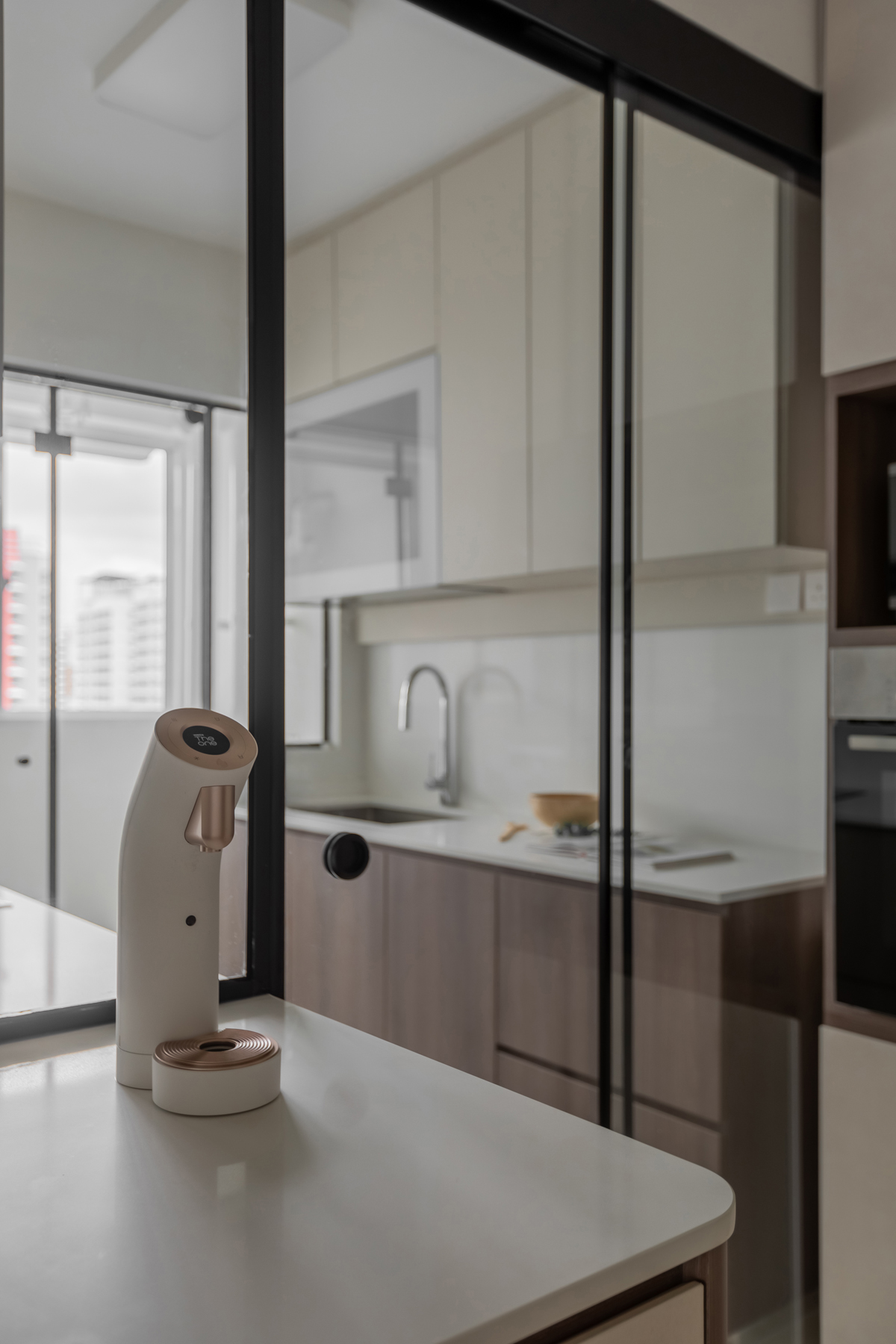 Minimalist, Modern, Scandinavian Design - Kitchen - HDB 4 Room - Design by U-Home Interior Design Pte Ltd