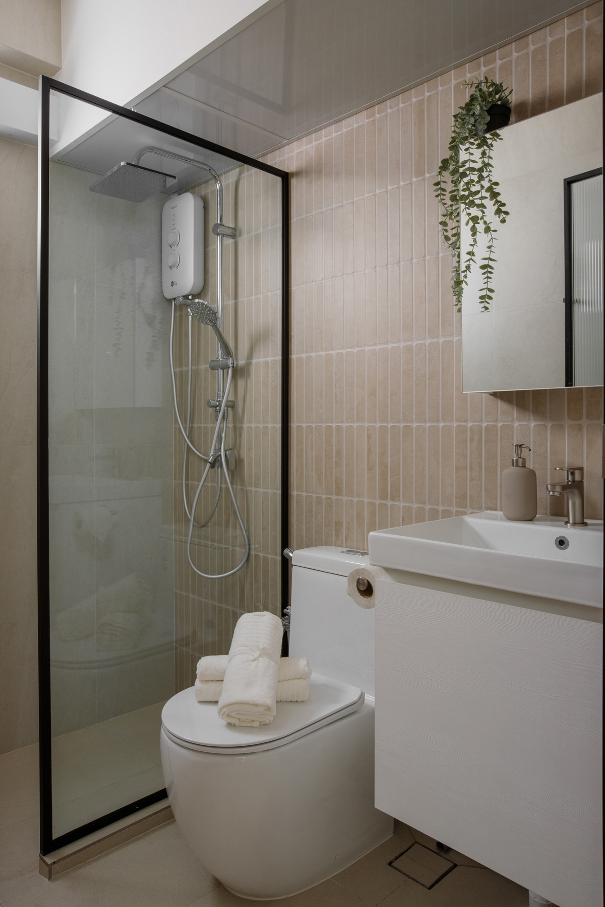 Minimalist, Modern, Scandinavian Design - Bathroom - HDB 4 Room - Design by U-Home Interior Design Pte Ltd