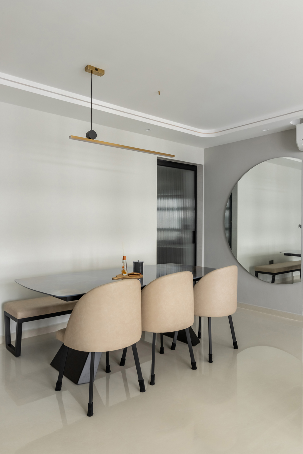 Contemporary, Modern Design - Dining Room - HDB 5 Room - Design by U-Home Interior Design Pte Ltd