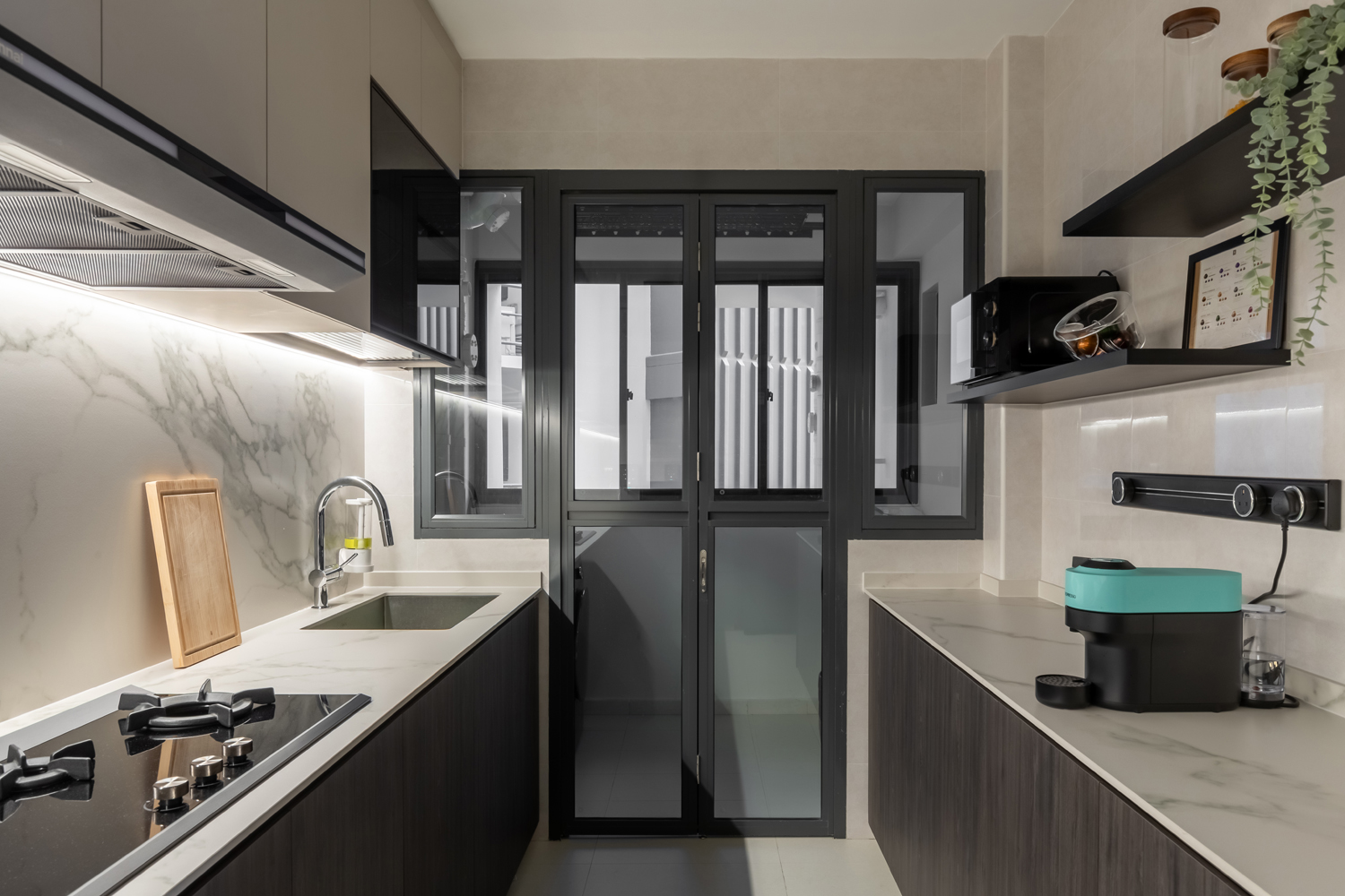 Contemporary, Modern Design - Kitchen - HDB 5 Room - Design by U-Home Interior Design Pte Ltd