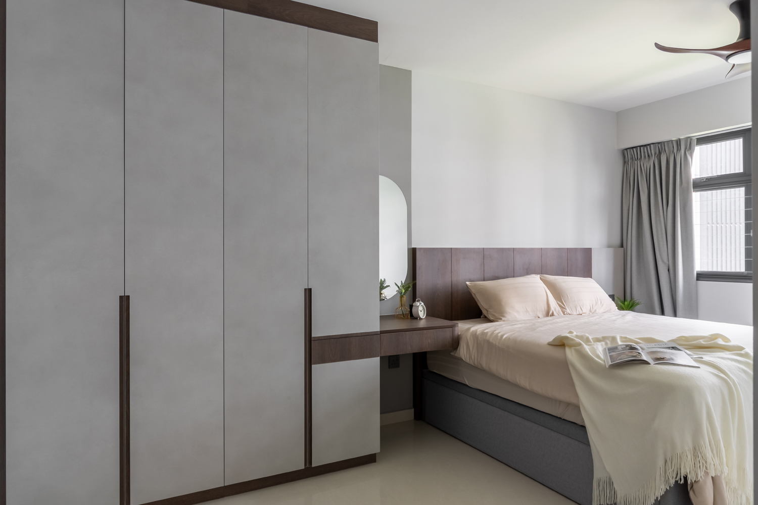 Contemporary, Modern Design - Bedroom - HDB 5 Room - Design by U-Home Interior Design Pte Ltd