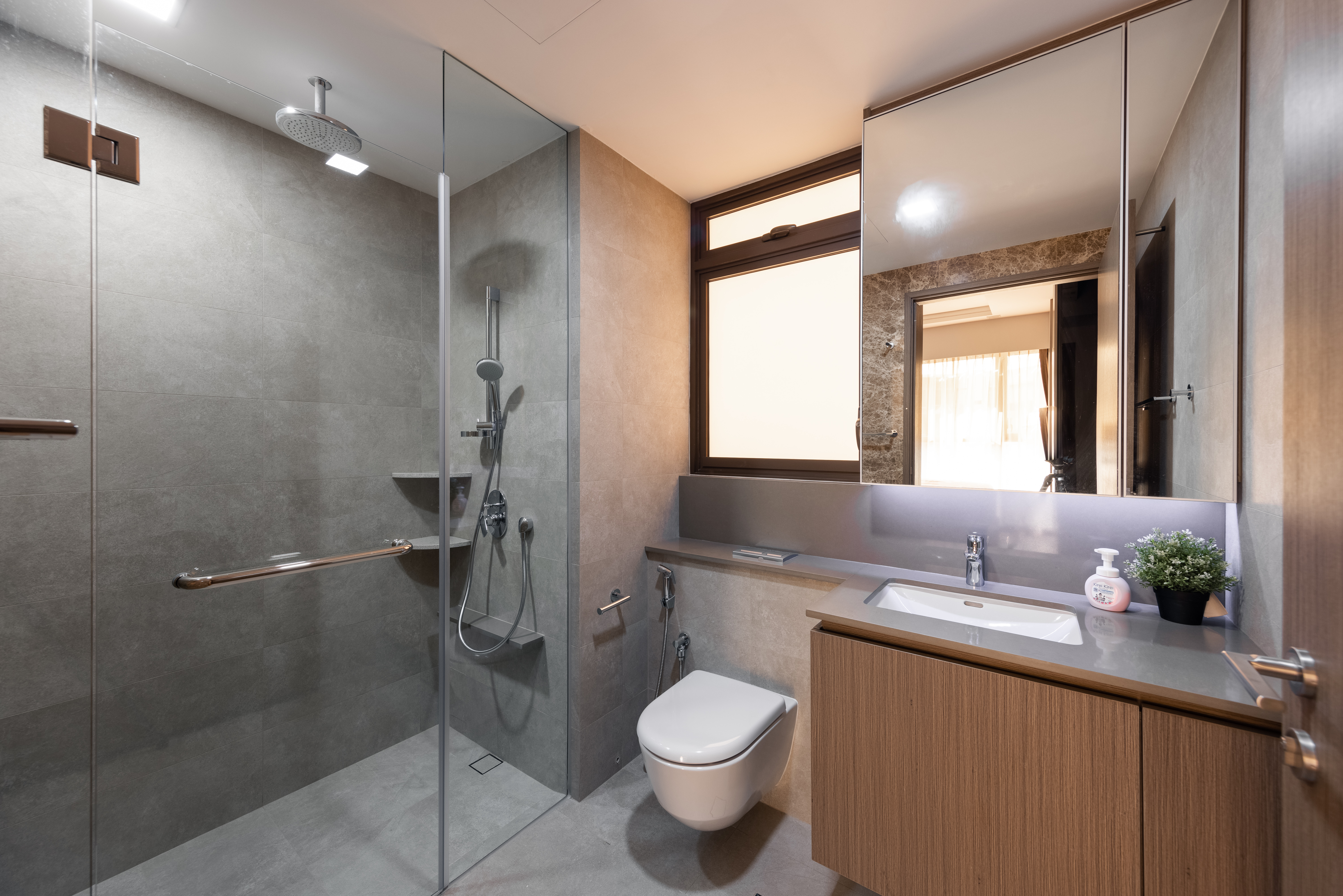 Contemporary, Modern Design - Bathroom - Condominium - Design by U-Home Interior Design Pte Ltd