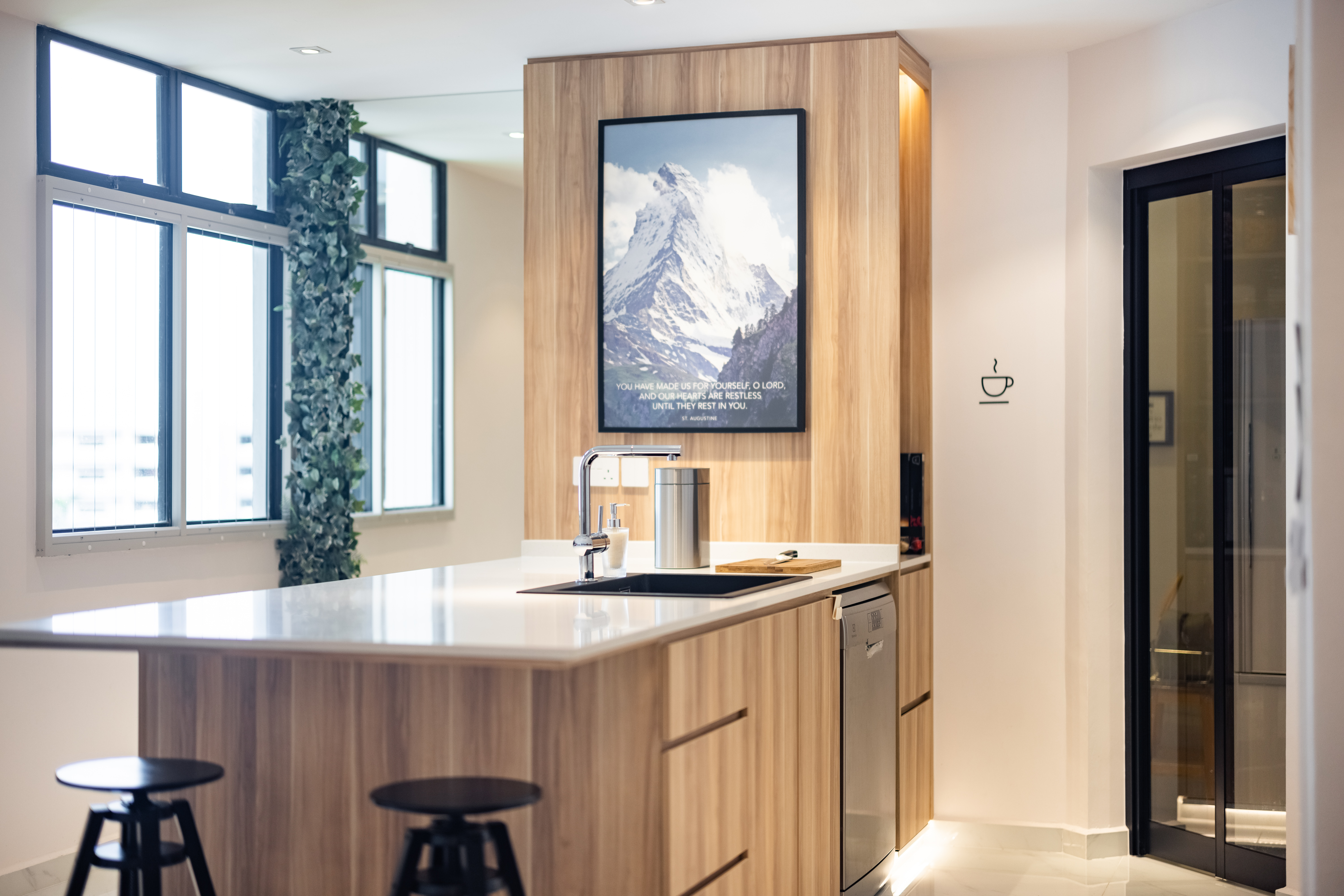Minimalist, Scandinavian Design - Kitchen - Condominium - Design by U-Home Interior Design Pte Ltd