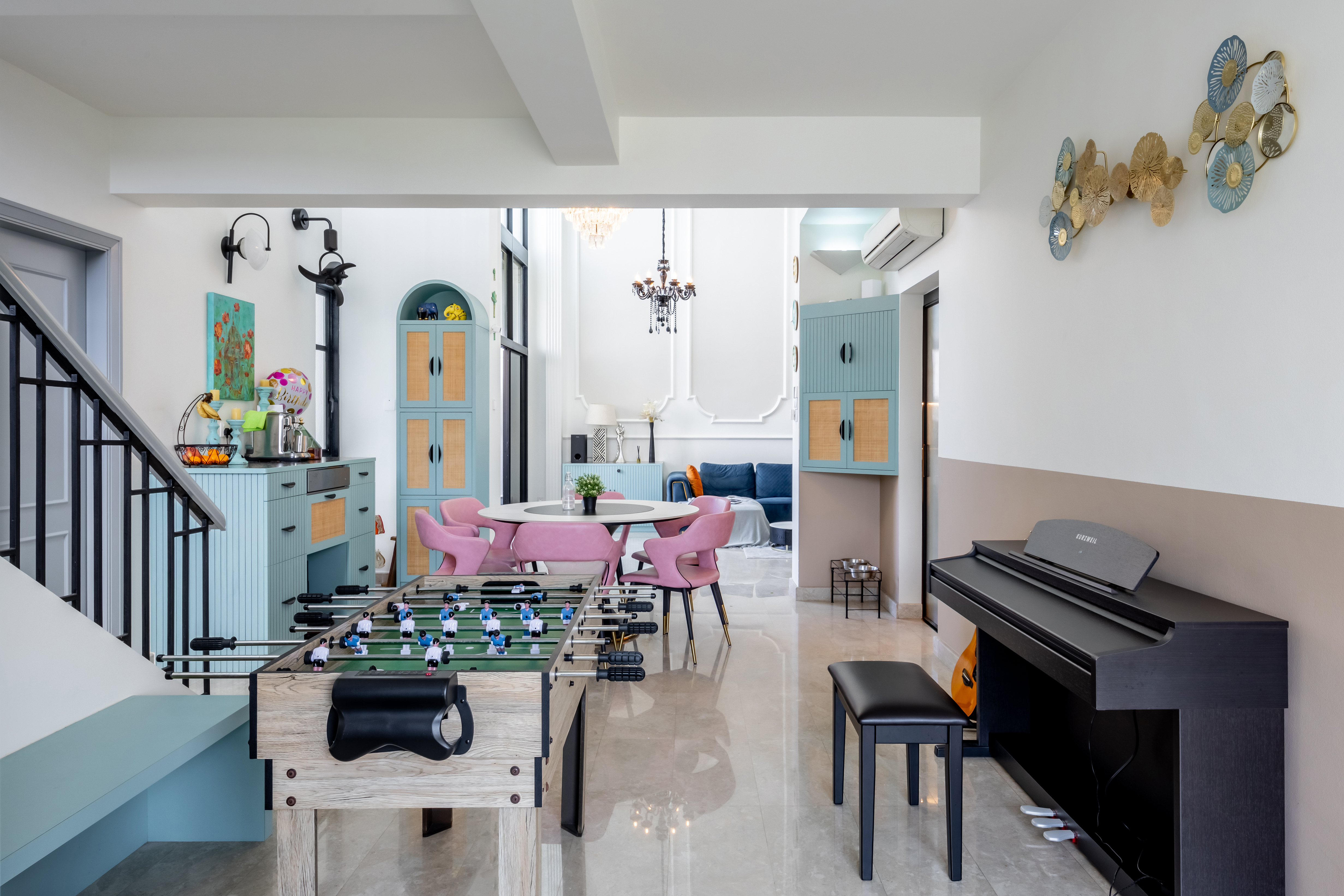 Classical, Eclectic, Victorian Design - Dining Room - Condominium - Design by U-Home Interior Design Pte Ltd