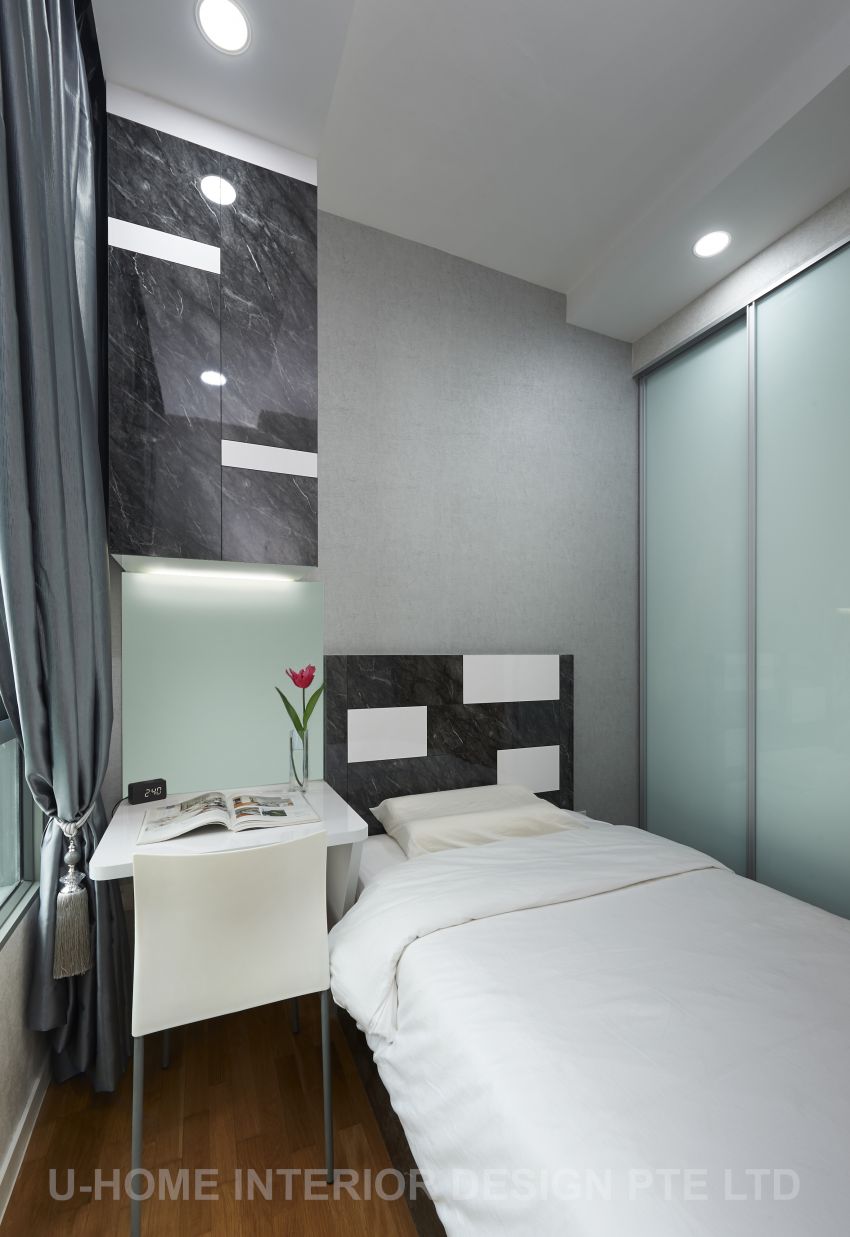 Contemporary, Modern Design - Bedroom - Condominium - Design by U-Home Interior Design Pte Ltd