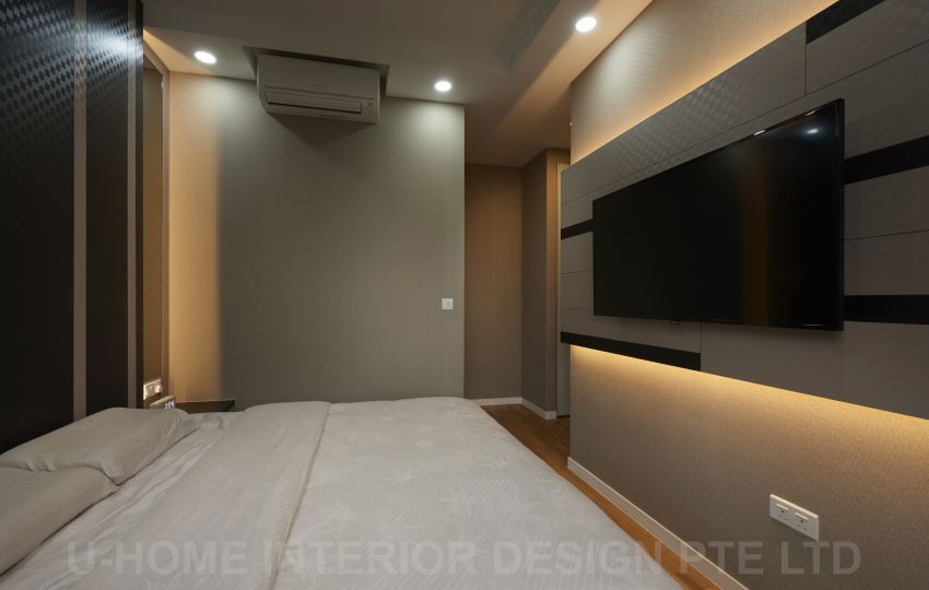 Contemporary, Modern Design - Bedroom - Condominium - Design by U-Home Interior Design Pte Ltd