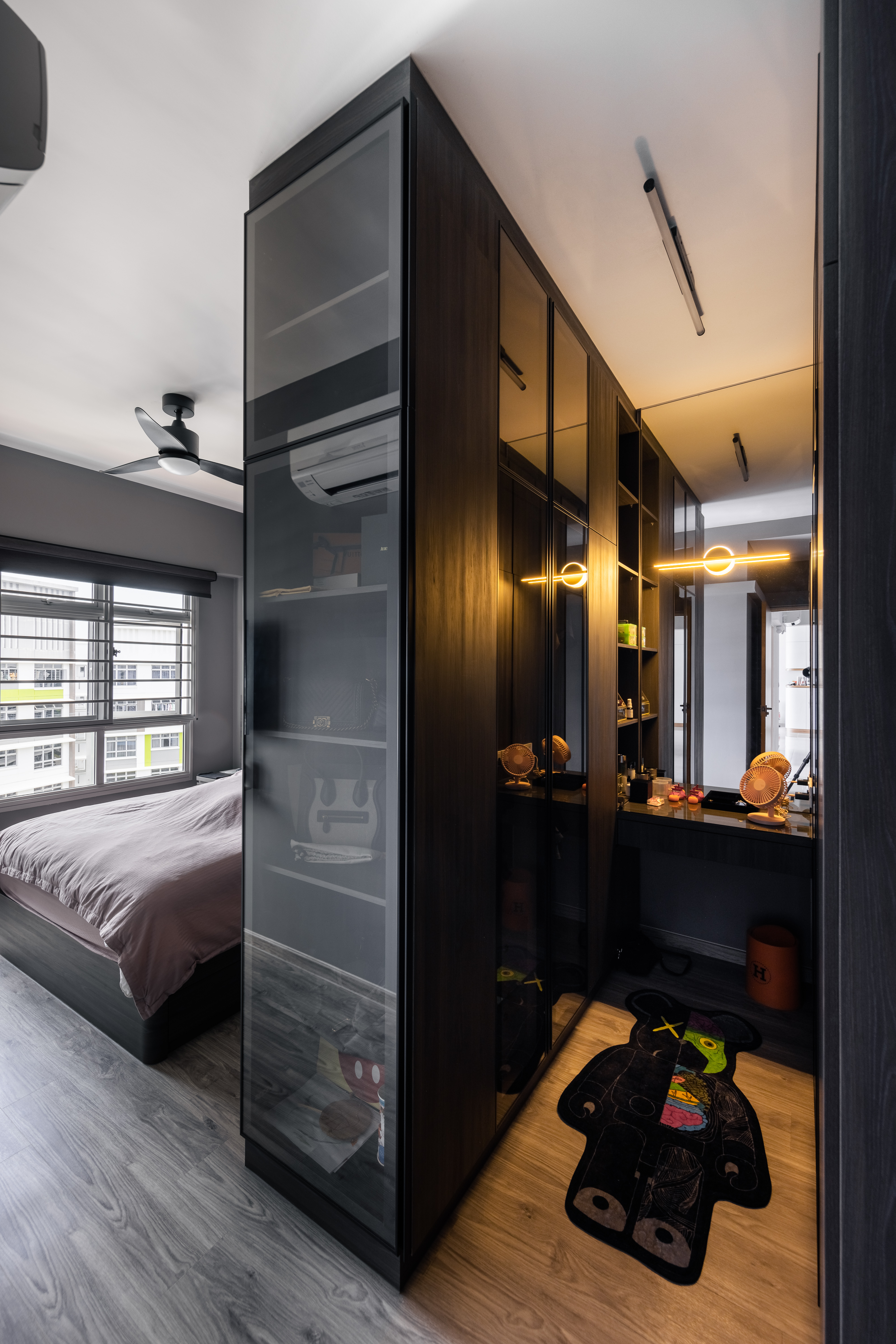 Contemporary Design - Bedroom - HDB 5 Room - Design by U-Home Interior Design Pte Ltd