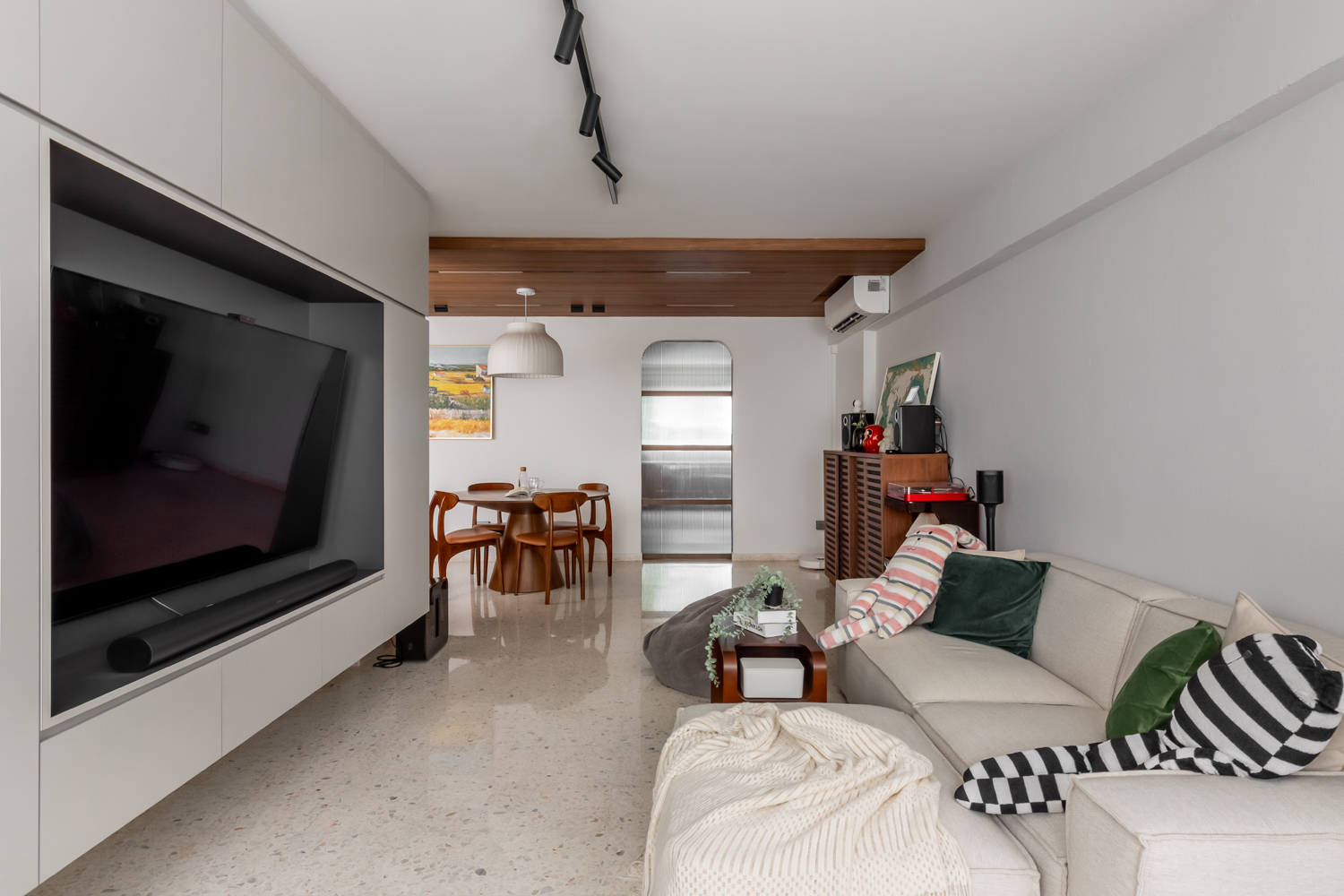 Industrial, Others, Scandinavian Design - Living Room - HDB 4 Room - Design by U-Home Interior Design Pte Ltd