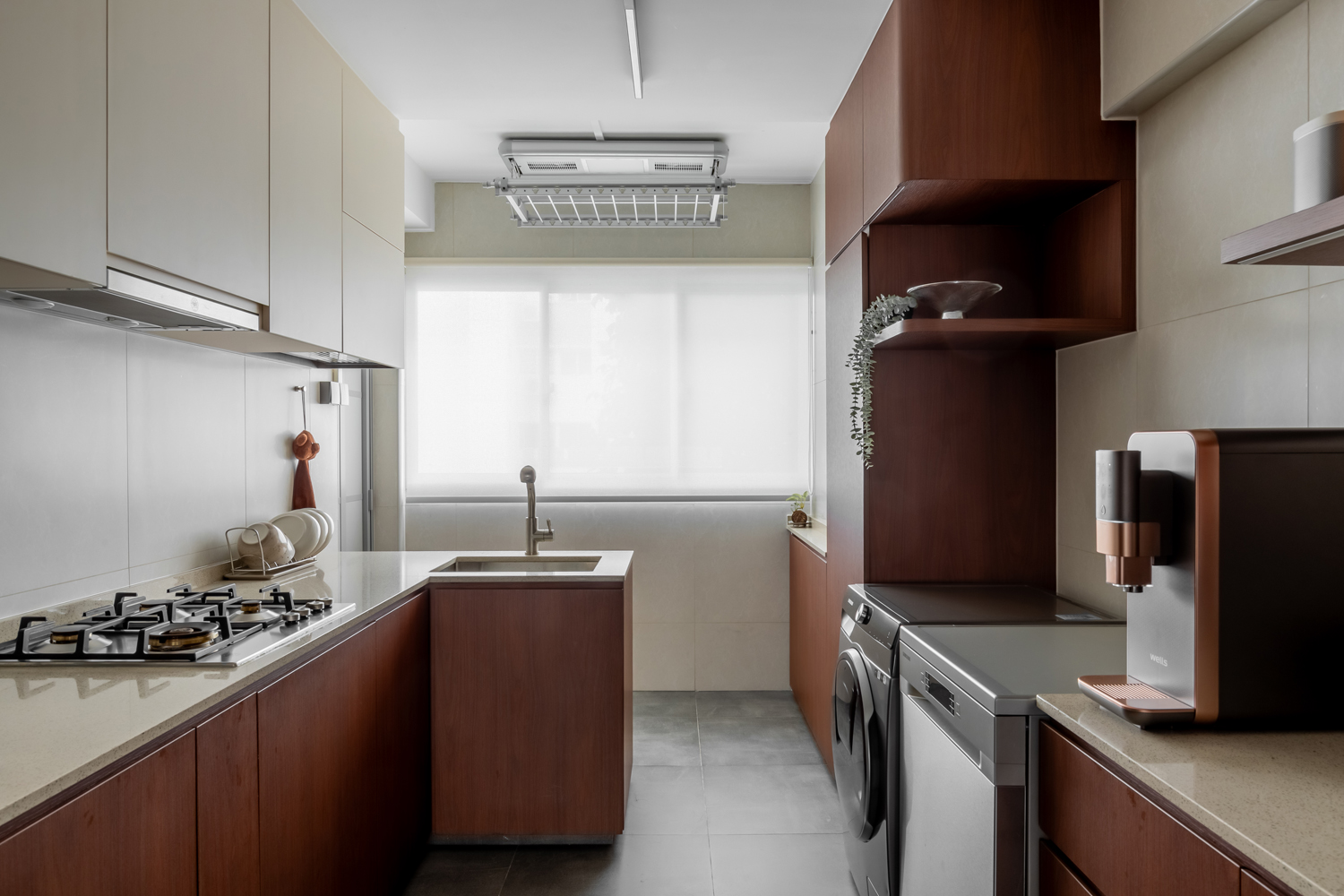 Industrial, Others, Scandinavian Design - Kitchen - HDB 4 Room - Design by U-Home Interior Design Pte Ltd