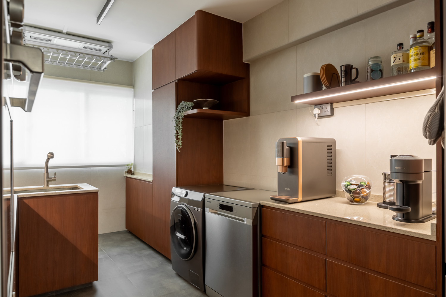 Industrial, Others, Scandinavian Design - Kitchen - HDB 4 Room - Design by U-Home Interior Design Pte Ltd