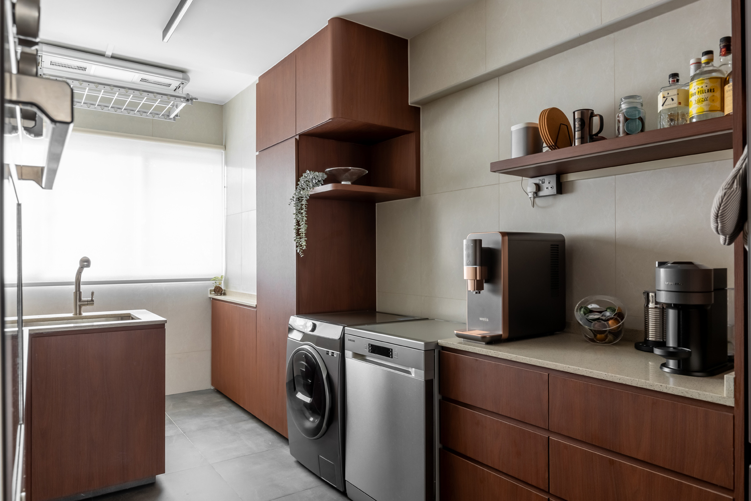 Industrial, Others, Scandinavian Design - Kitchen - HDB 4 Room - Design by U-Home Interior Design Pte Ltd