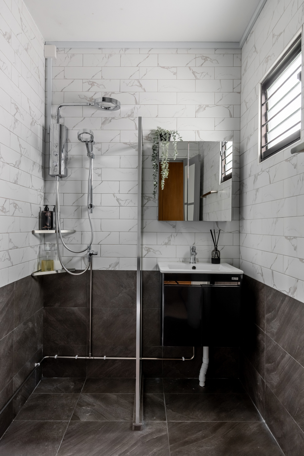Industrial, Others, Scandinavian Design - Bathroom - HDB 4 Room - Design by U-Home Interior Design Pte Ltd