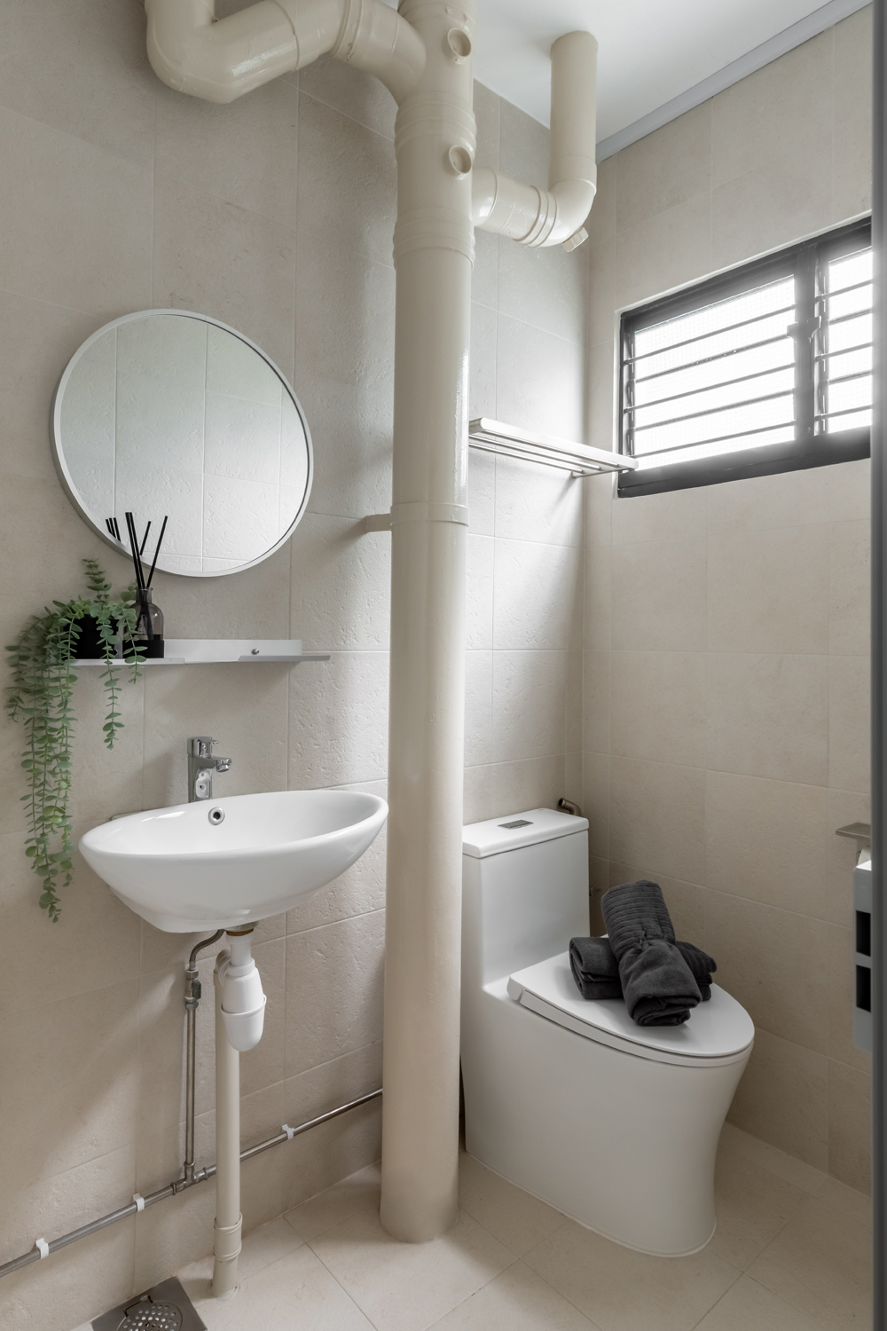 Industrial, Others, Scandinavian Design - Bathroom - HDB 4 Room - Design by U-Home Interior Design Pte Ltd