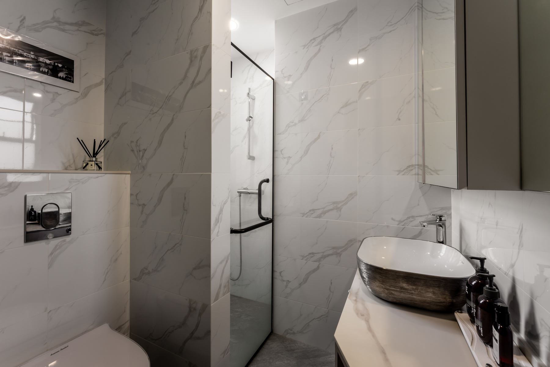 Contemporary, Modern Design - Bathroom - Condominium - Design by U-Home Interior Design Pte Ltd