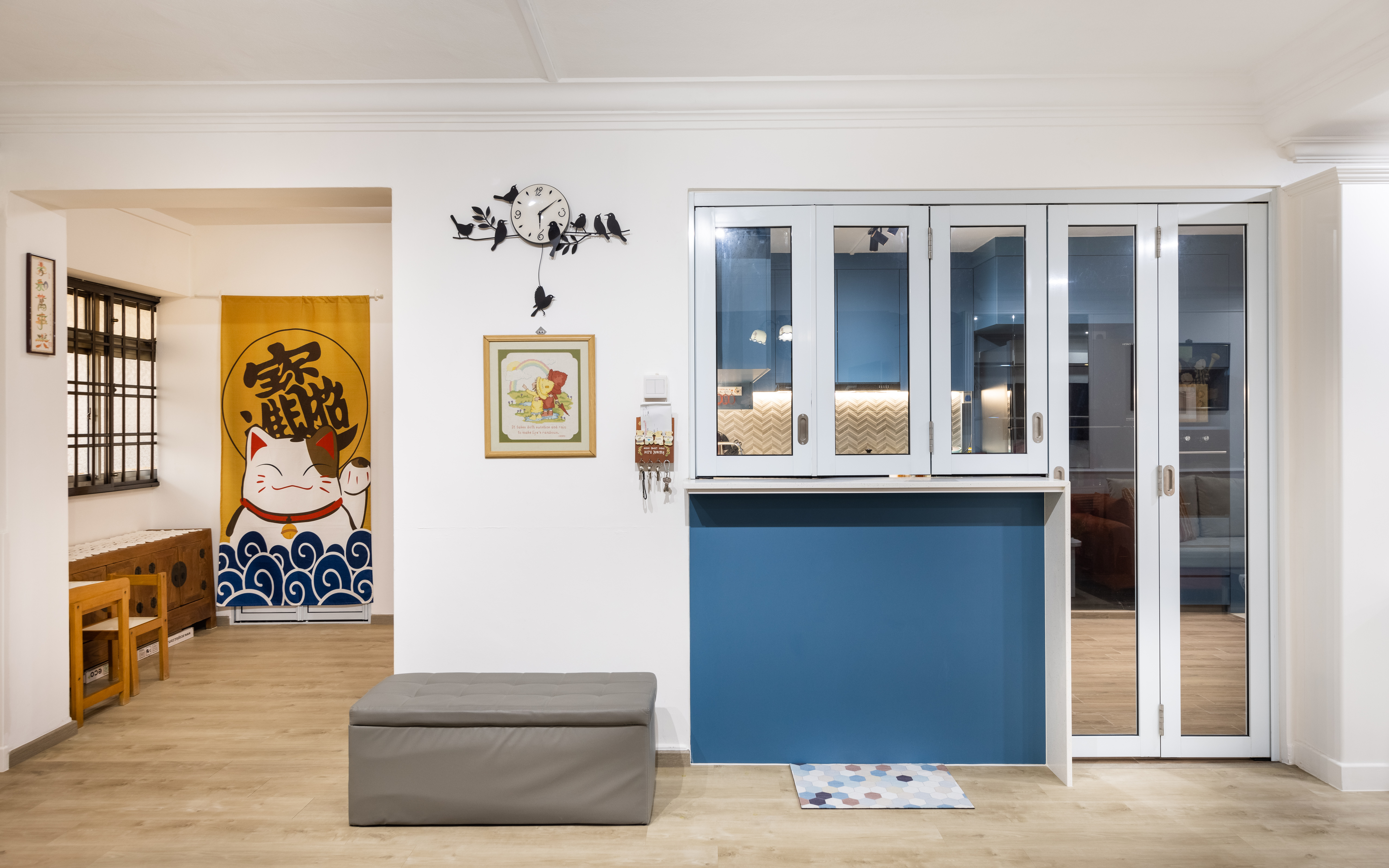 Modern, Scandinavian Design - Kitchen - HDB 5 Room - Design by U-Home Interior Design Pte Ltd