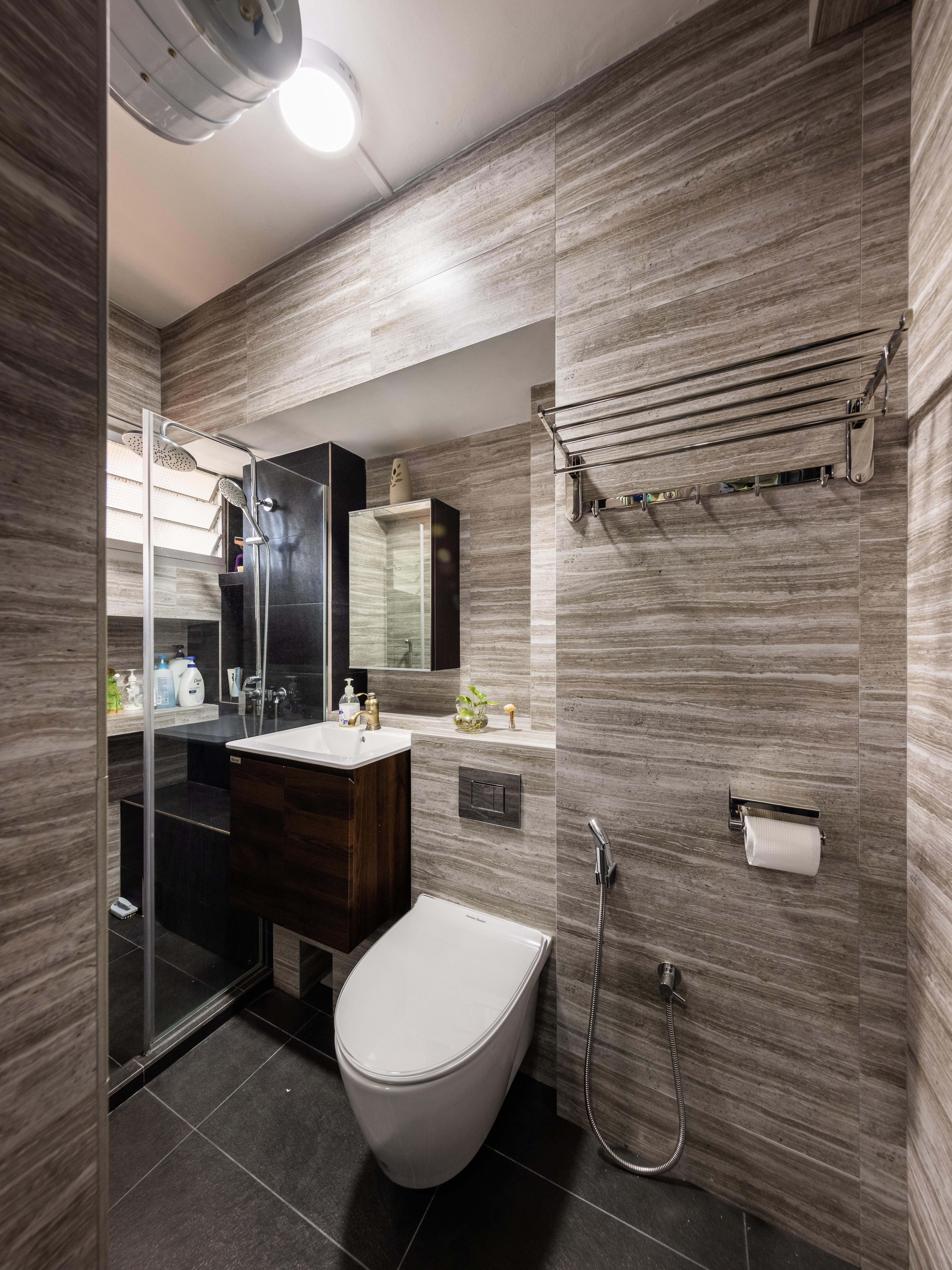 Modern, Scandinavian Design - Bathroom - HDB 5 Room - Design by U-Home Interior Design Pte Ltd