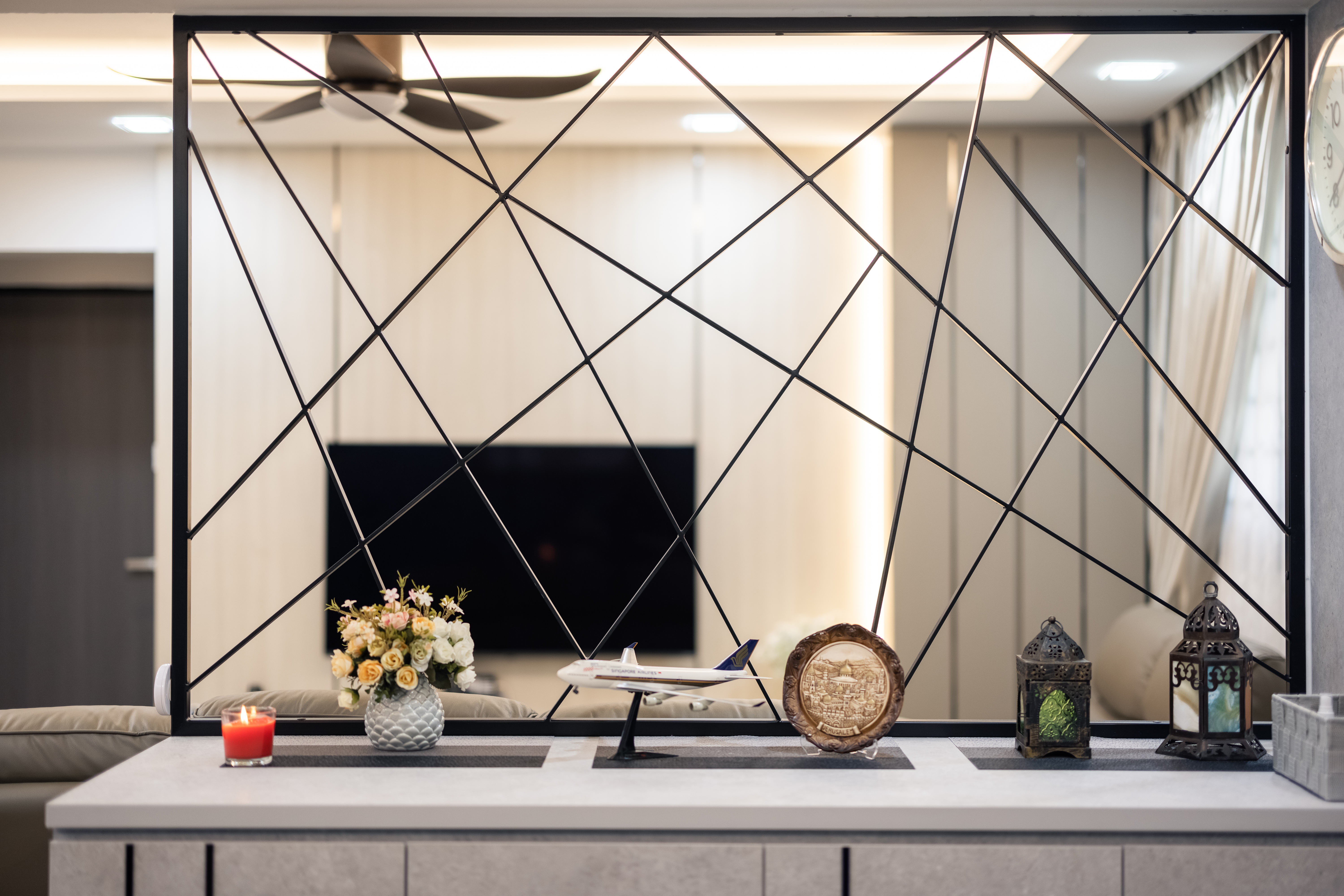 Modern, Scandinavian Design - Living Room - HDB 5 Room - Design by U-Home Interior Design Pte Ltd