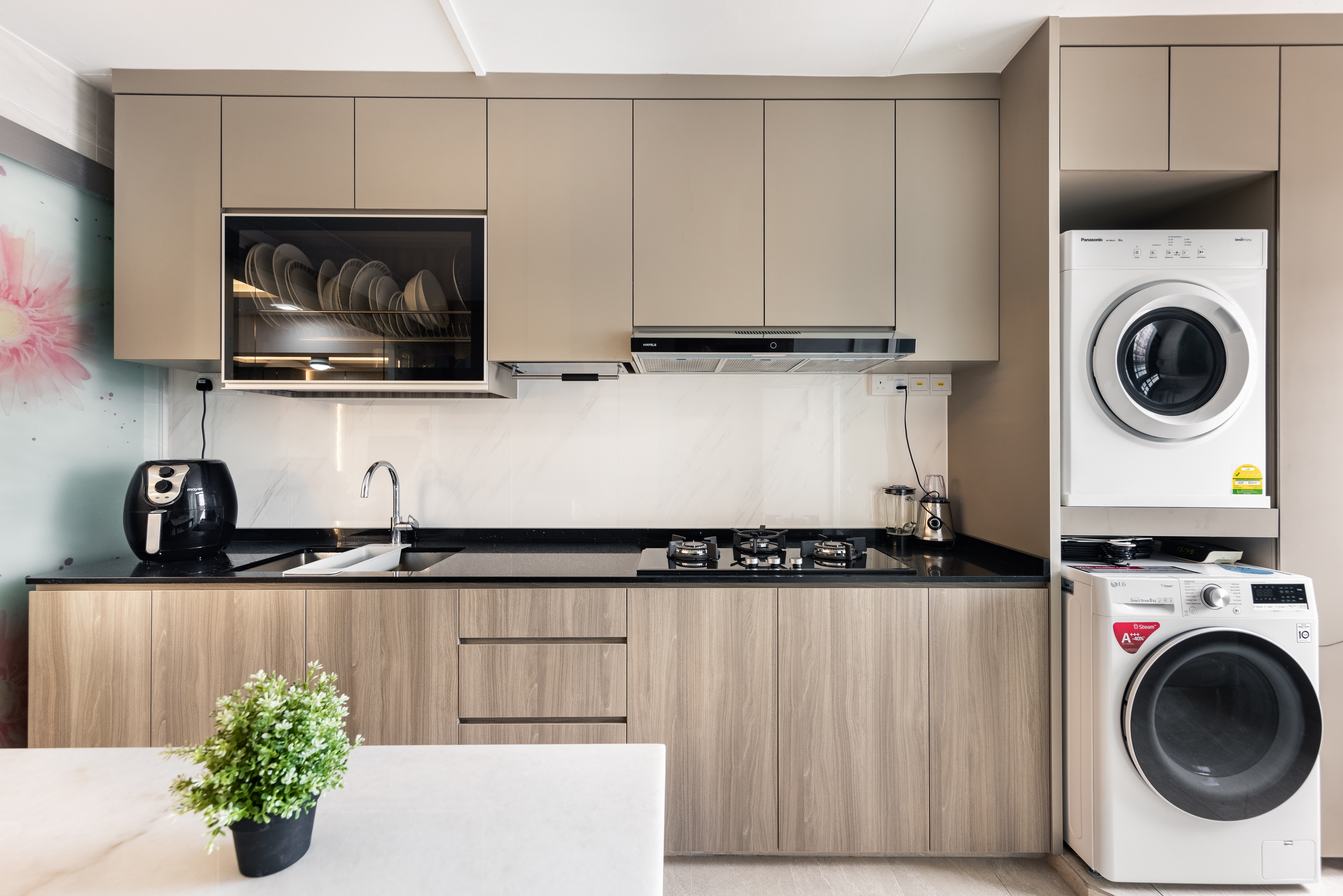 Modern, Scandinavian Design - Kitchen - HDB 5 Room - Design by U-Home Interior Design Pte Ltd