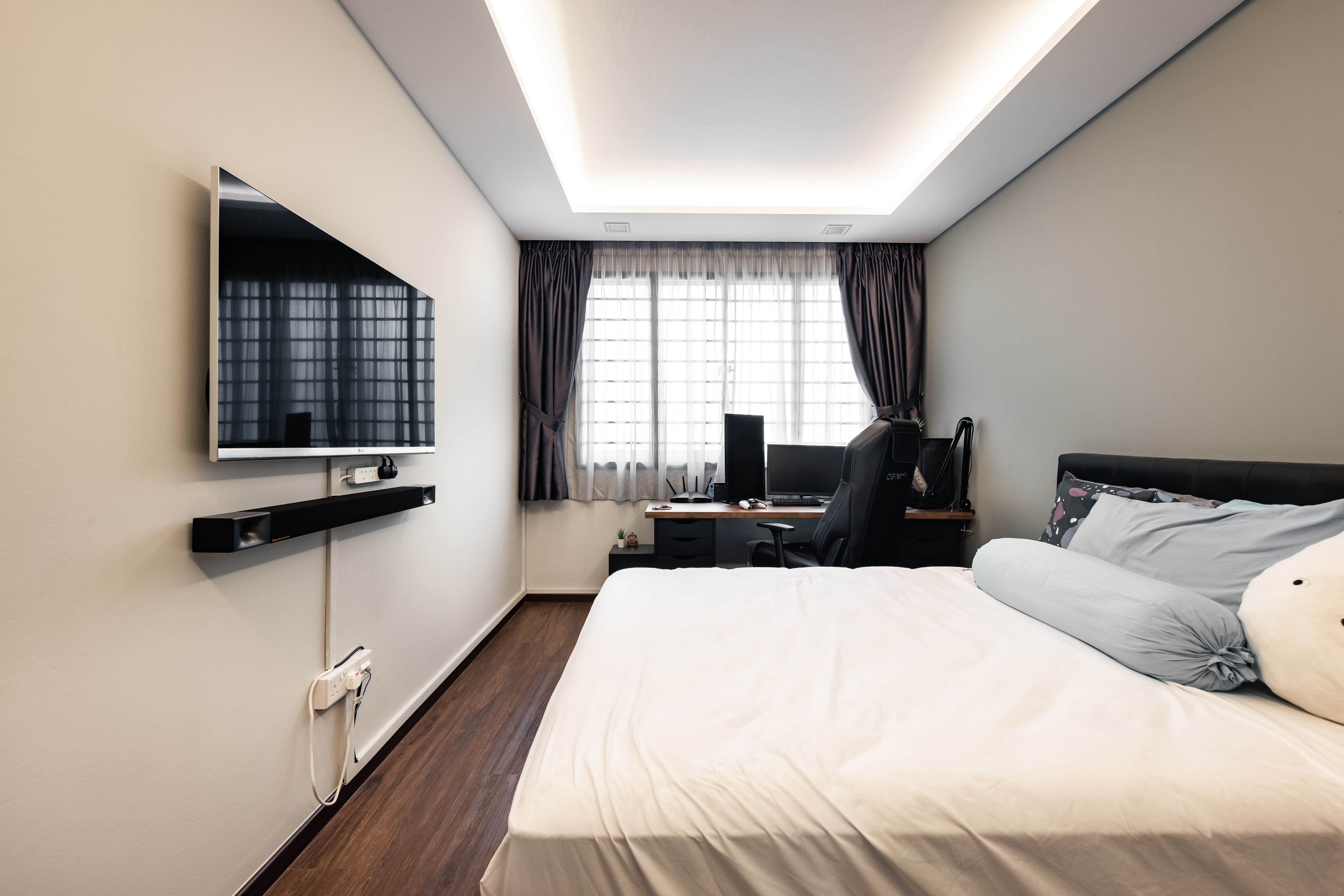 Modern, Scandinavian Design - Bedroom - HDB 5 Room - Design by U-Home Interior Design Pte Ltd