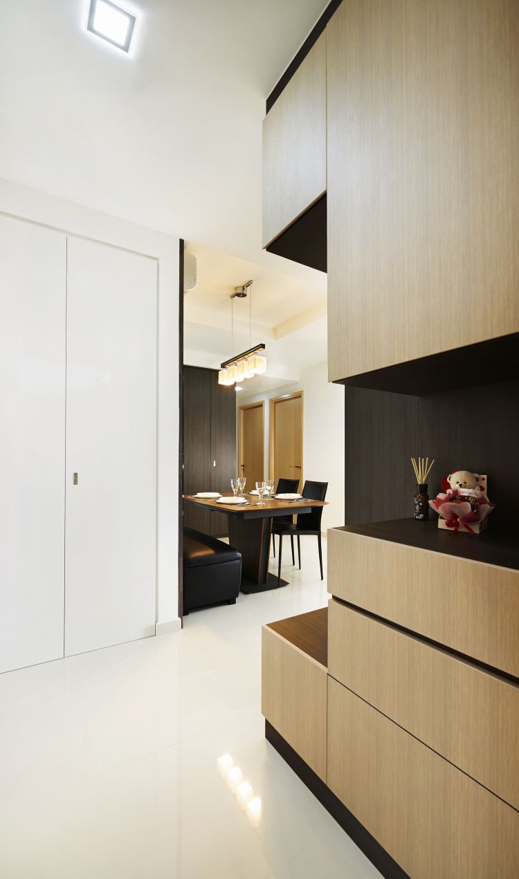 Contemporary, Modern, Scandinavian Design - Living Room - HDB 3 Room - Design by U-Home Interior Design Pte Ltd