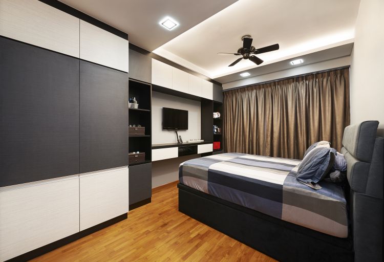 Contemporary, Modern, Scandinavian Design - Bedroom - HDB 3 Room - Design by U-Home Interior Design Pte Ltd