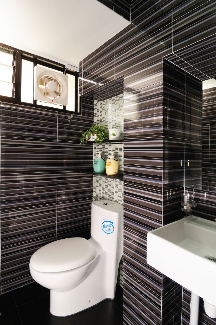 Contemporary, Modern Design - Bathroom - HDB 5 Room - Design by U-Home Interior Design Pte Ltd