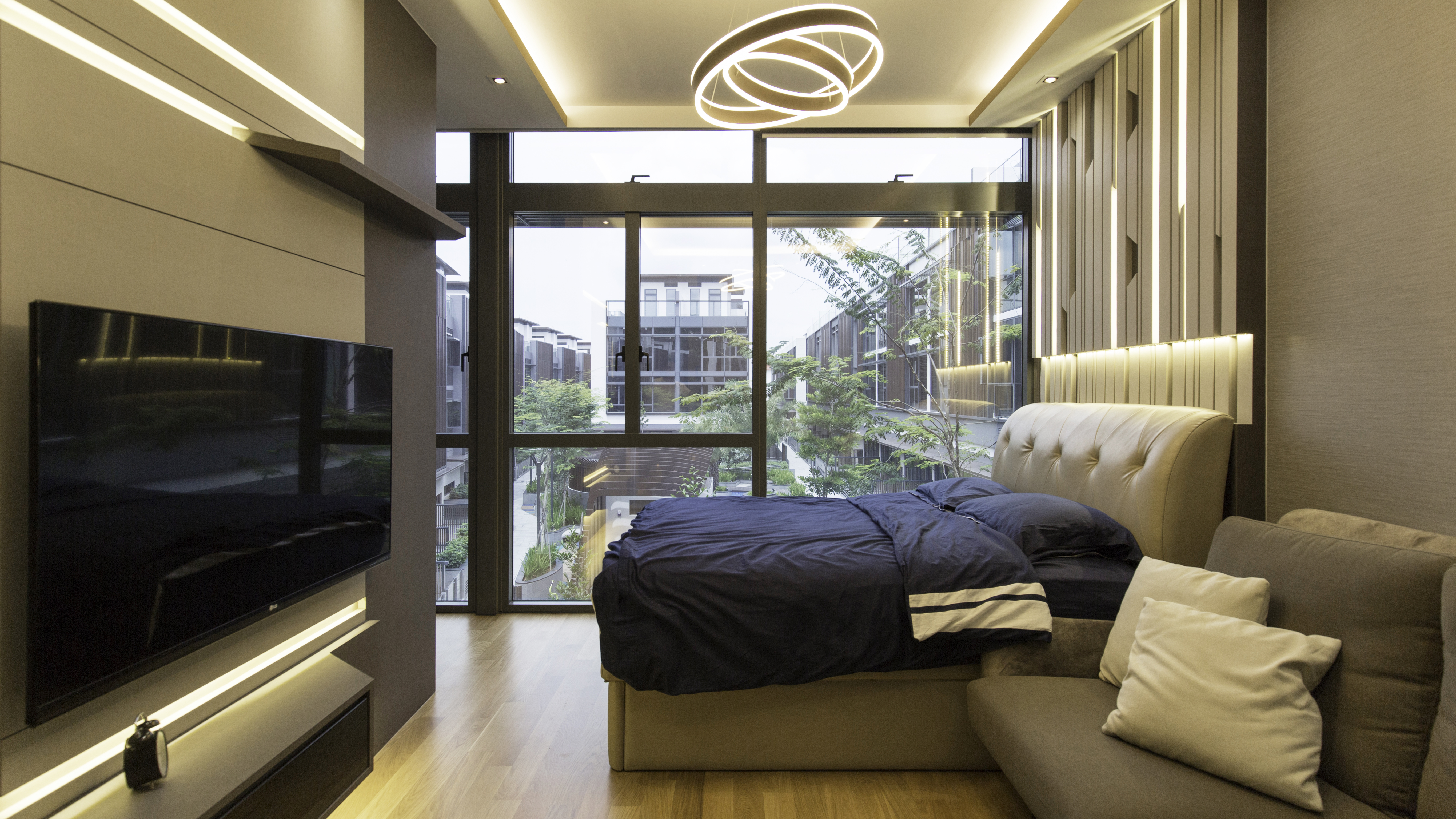 Contemporary, Modern Design - Bedroom - Landed House - Design by U-Home Interior Design Pte Ltd