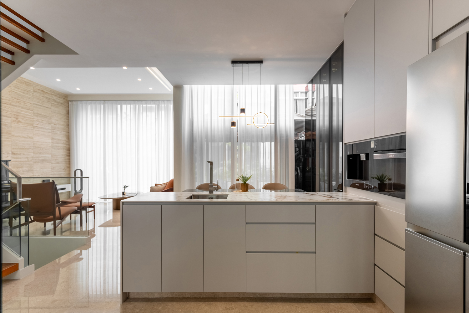 Contemporary, Modern Design - Kitchen - Condominium - Design by U-Home Interior Design Pte Ltd